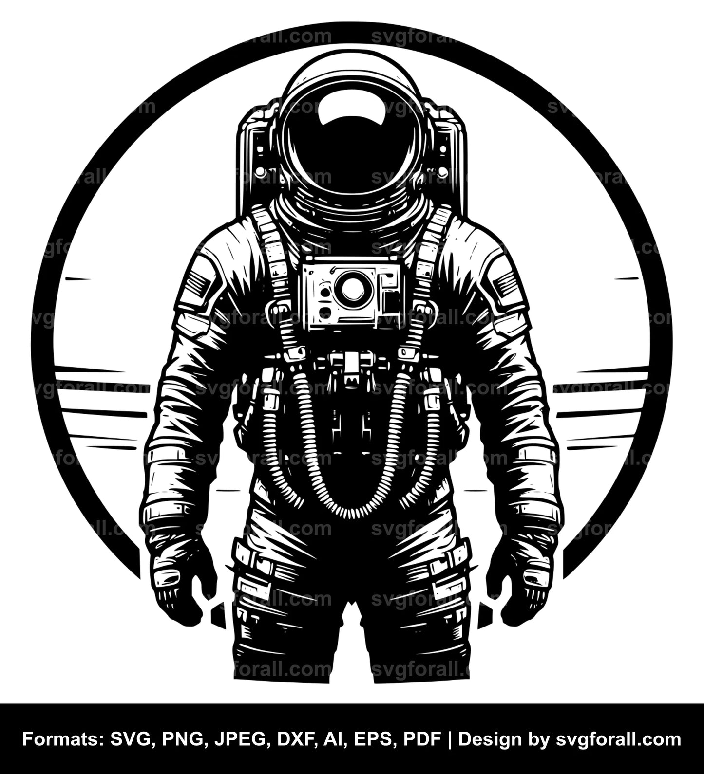 Astronaut SVG Cut File