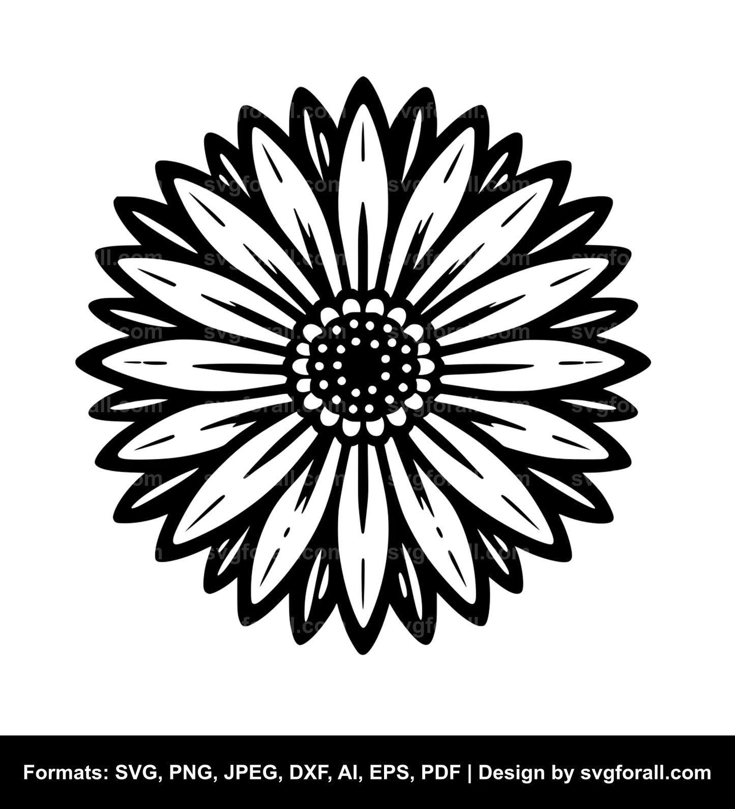 Daisy SVG Vector