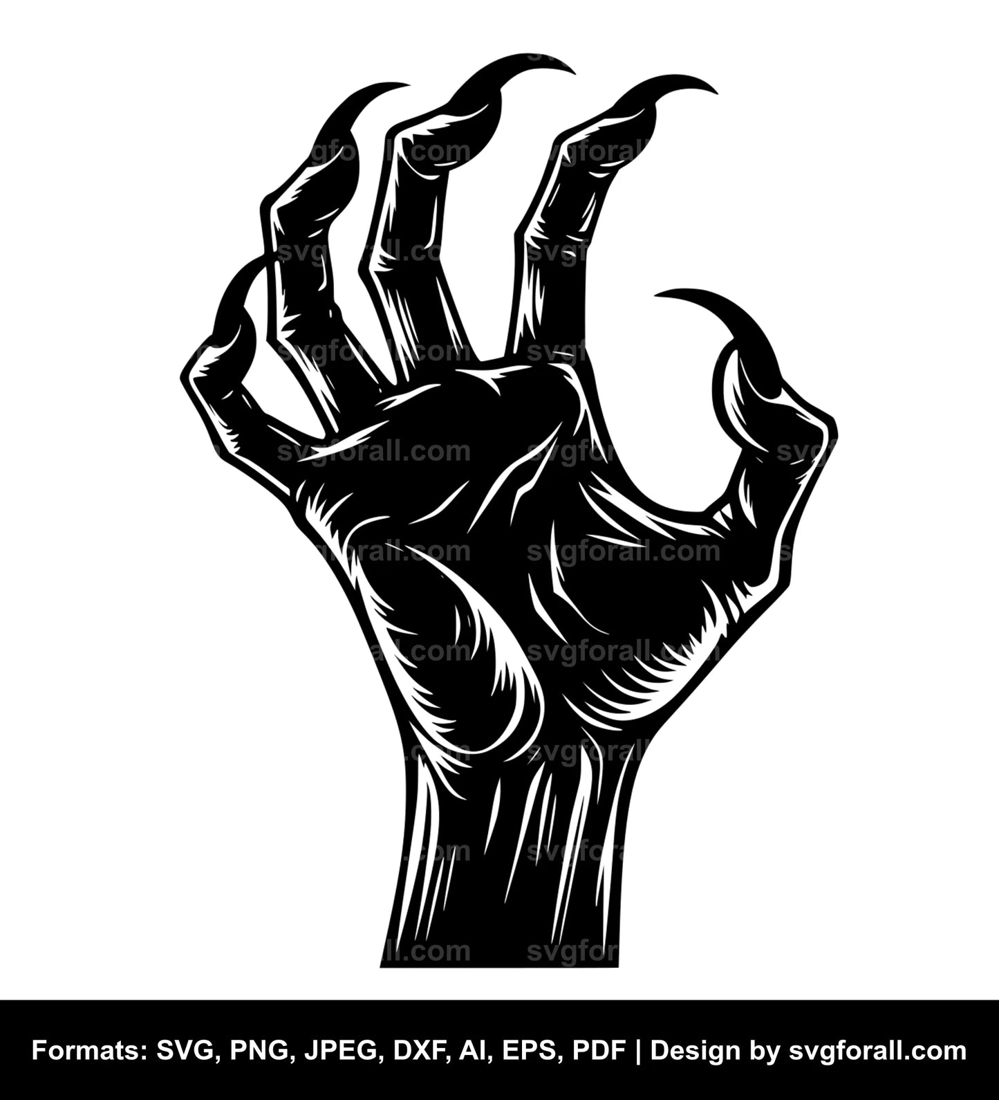 Halloween Hand SVG Download