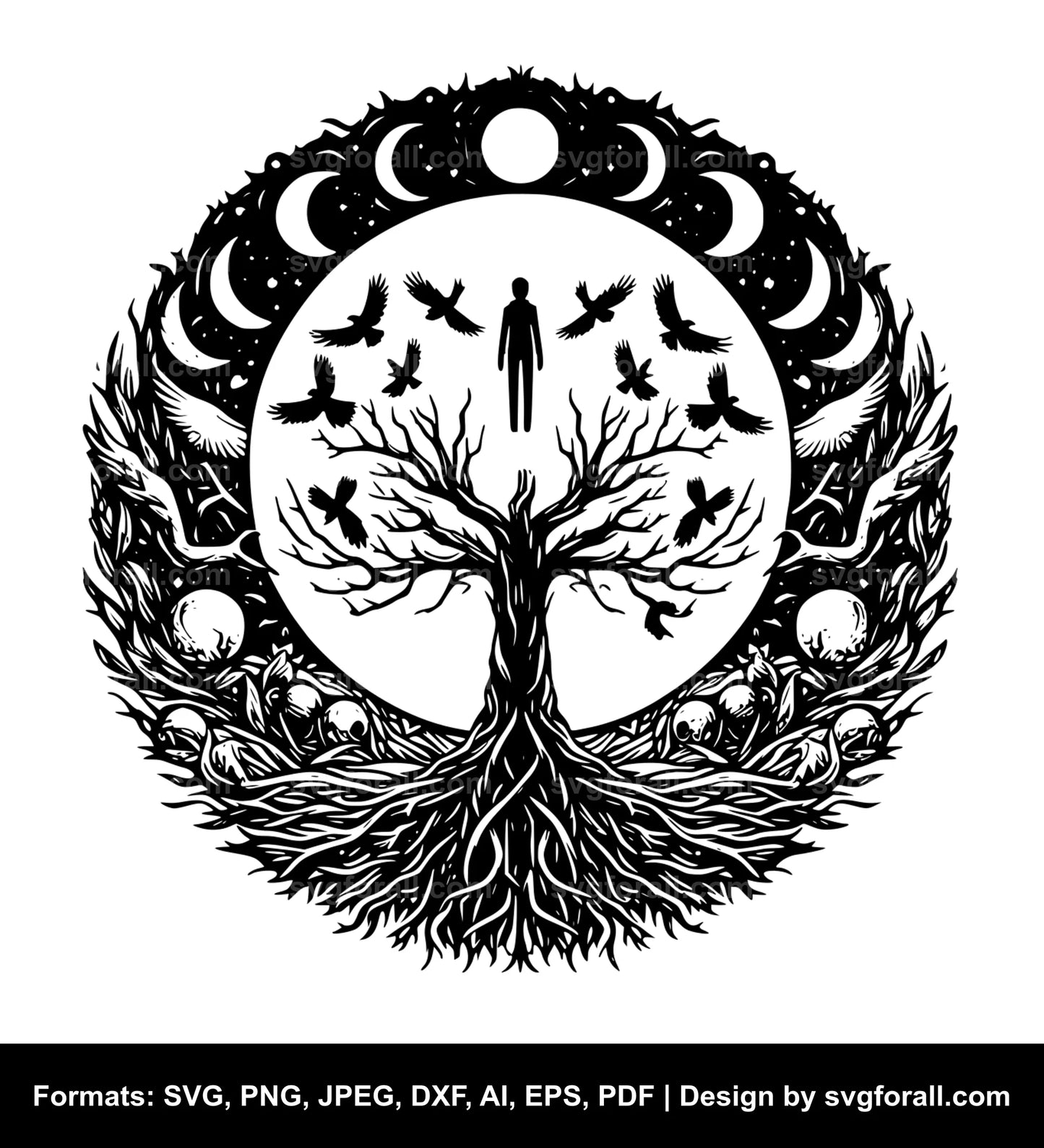 Halloween SVG Background Free