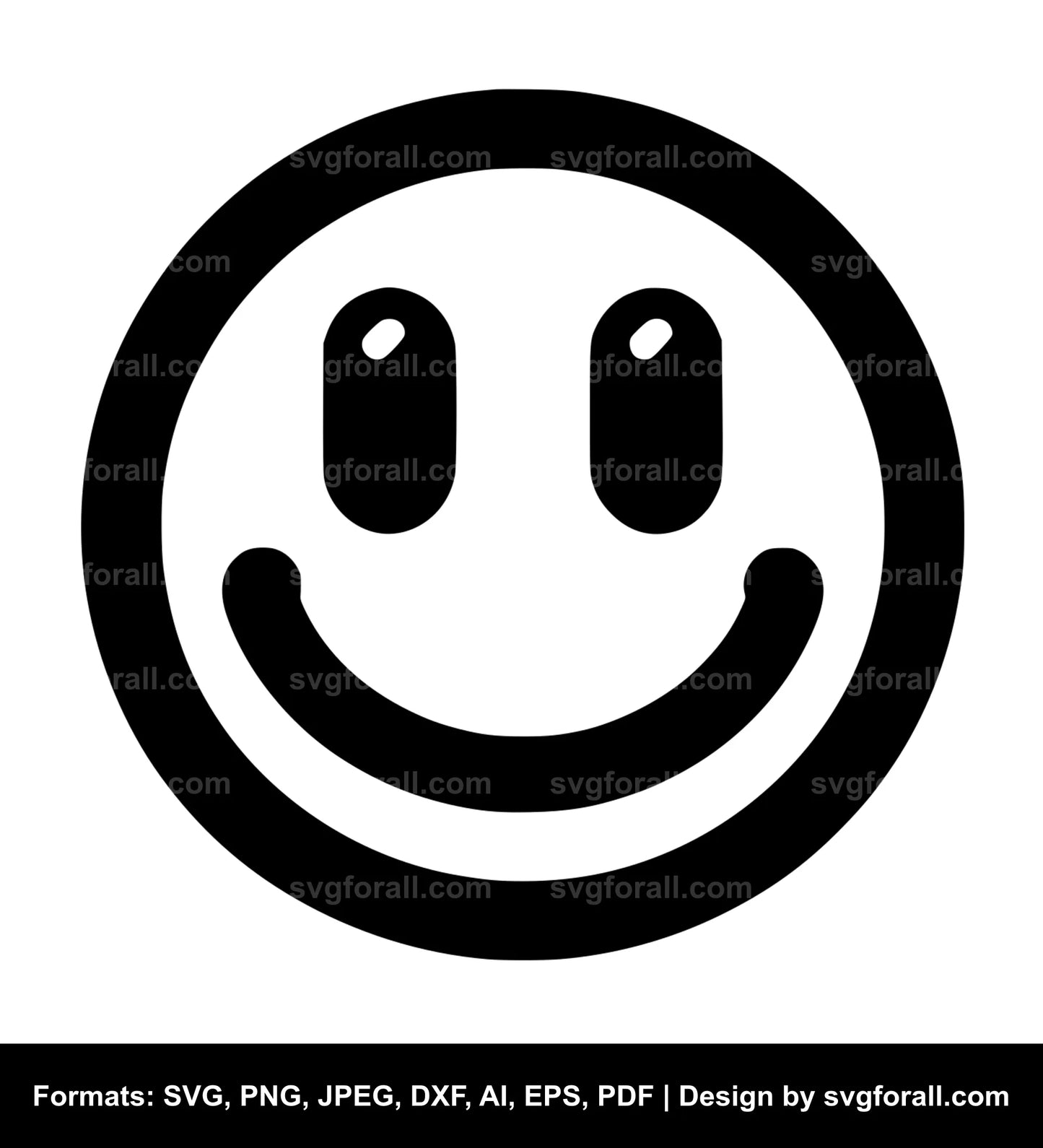 Happy Face Cricut SVG