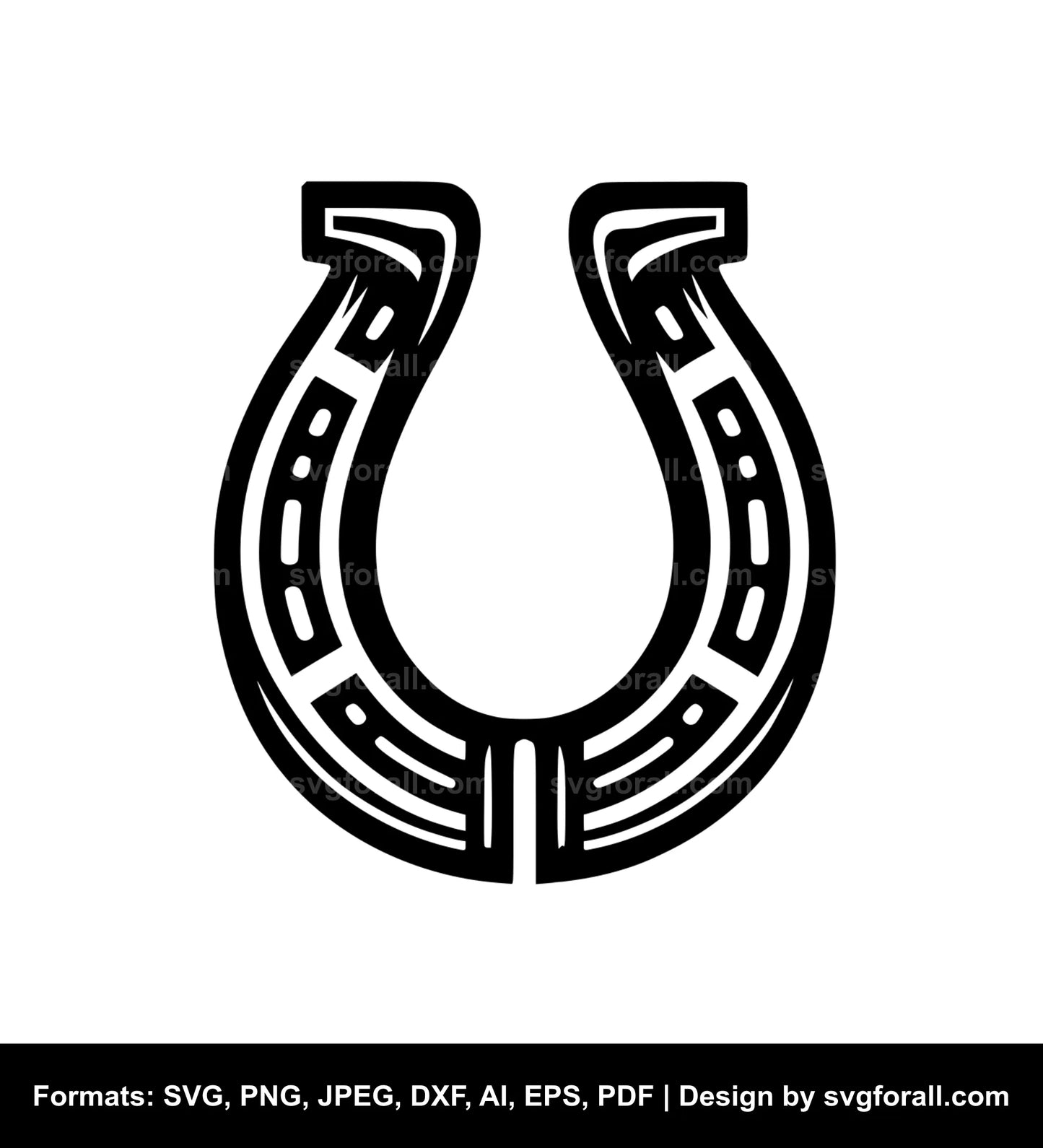 Horse Shoe SVG Vector