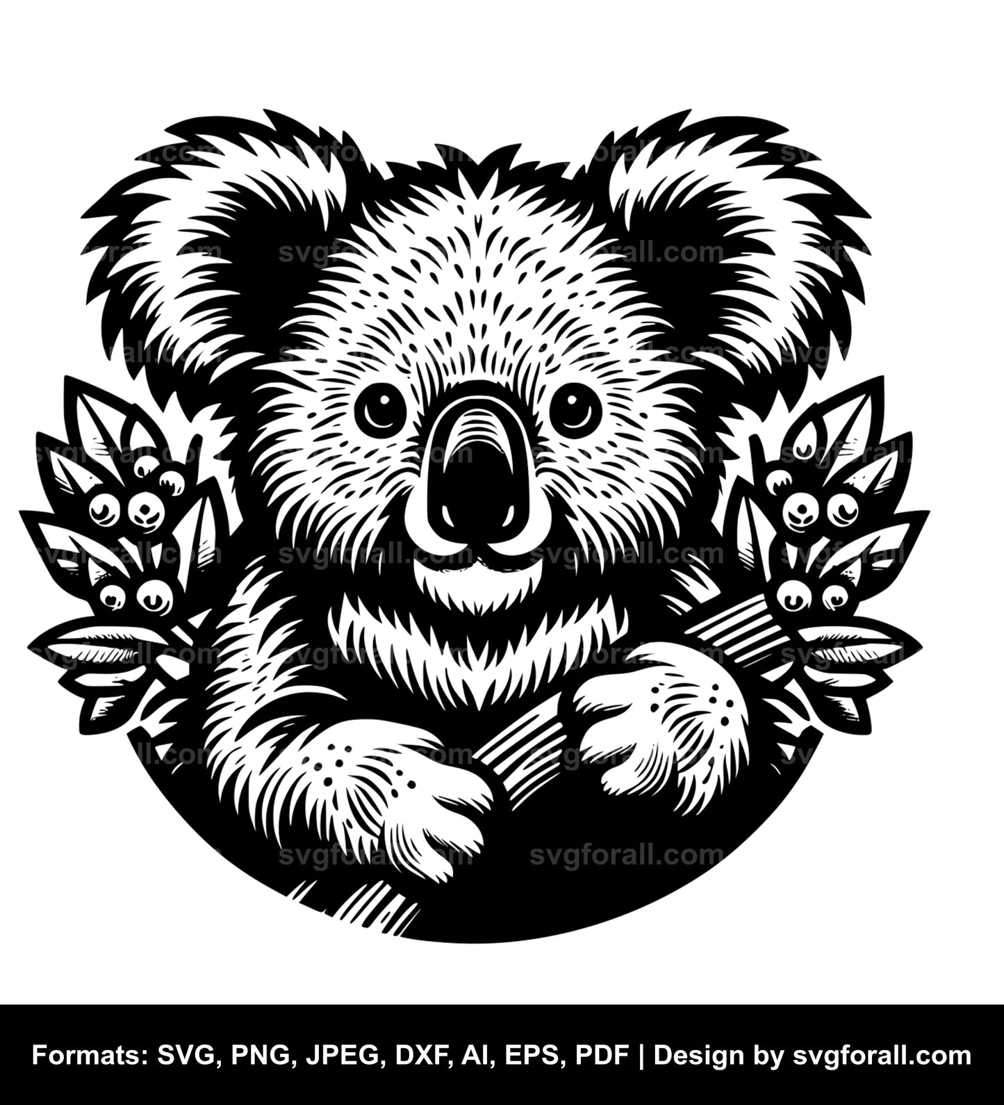 Koala Clipart SVG