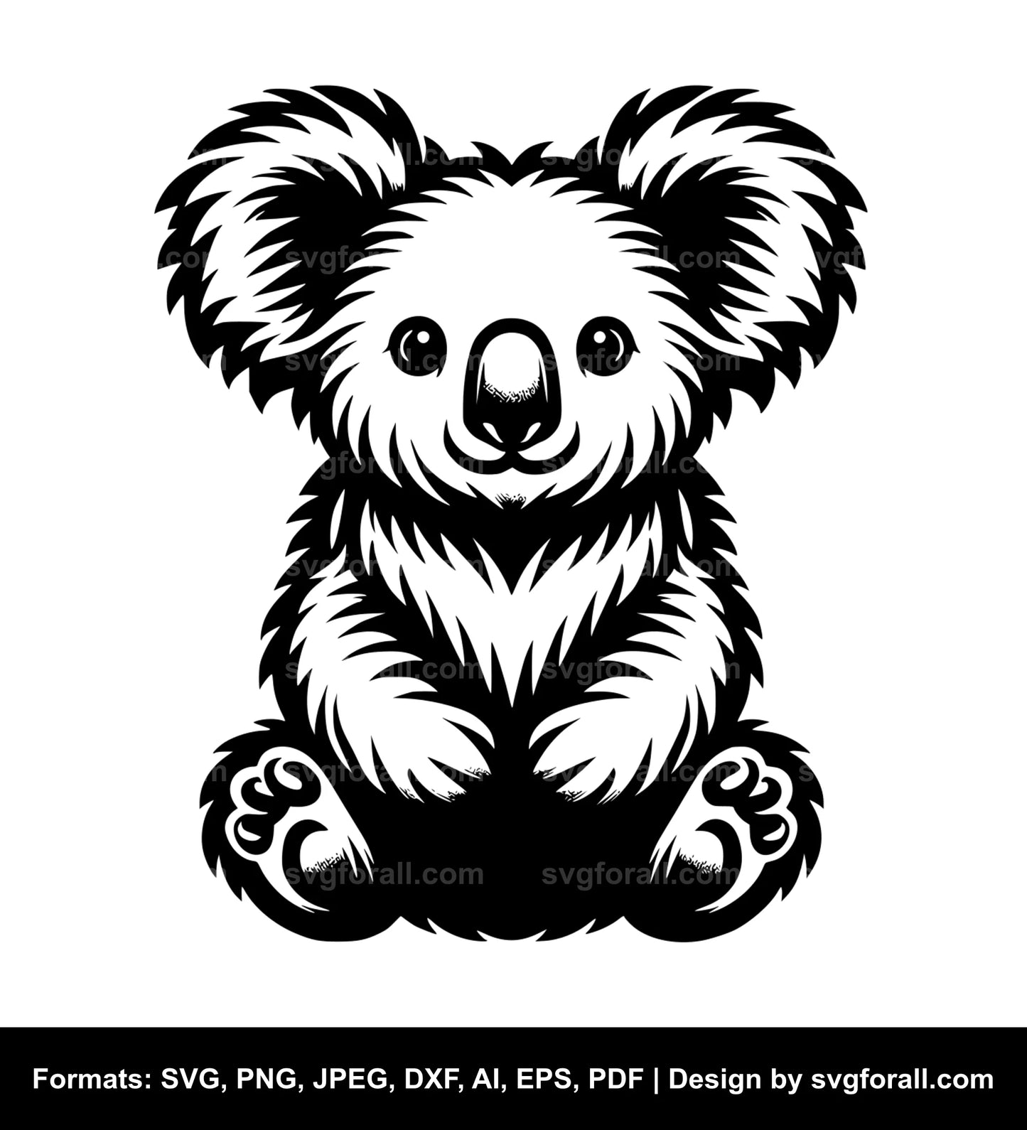 Koala Cricut SVG