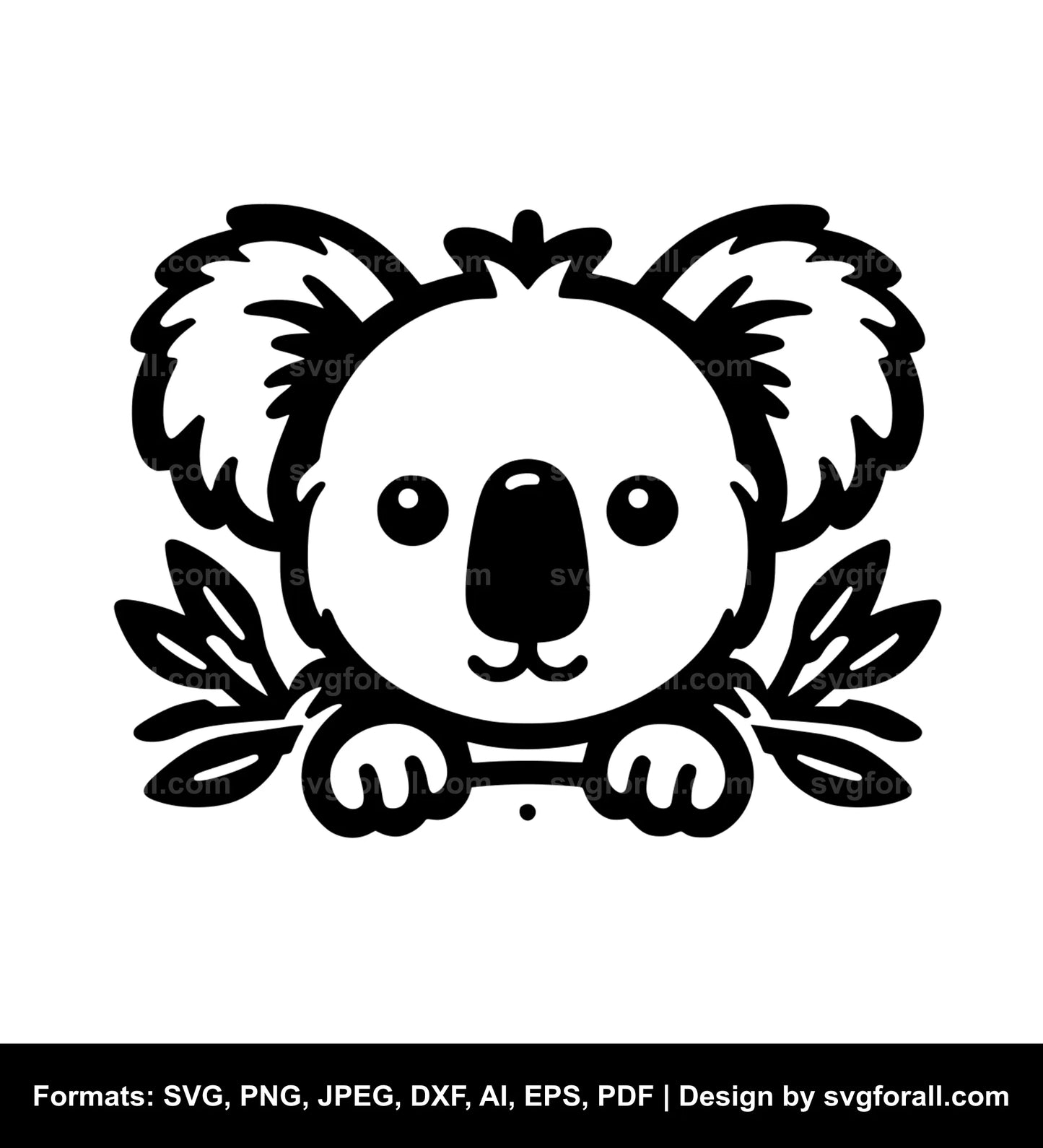 Koala SVG Design