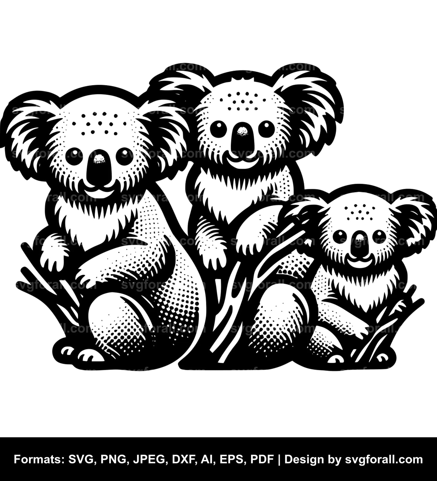 Koala SVG File