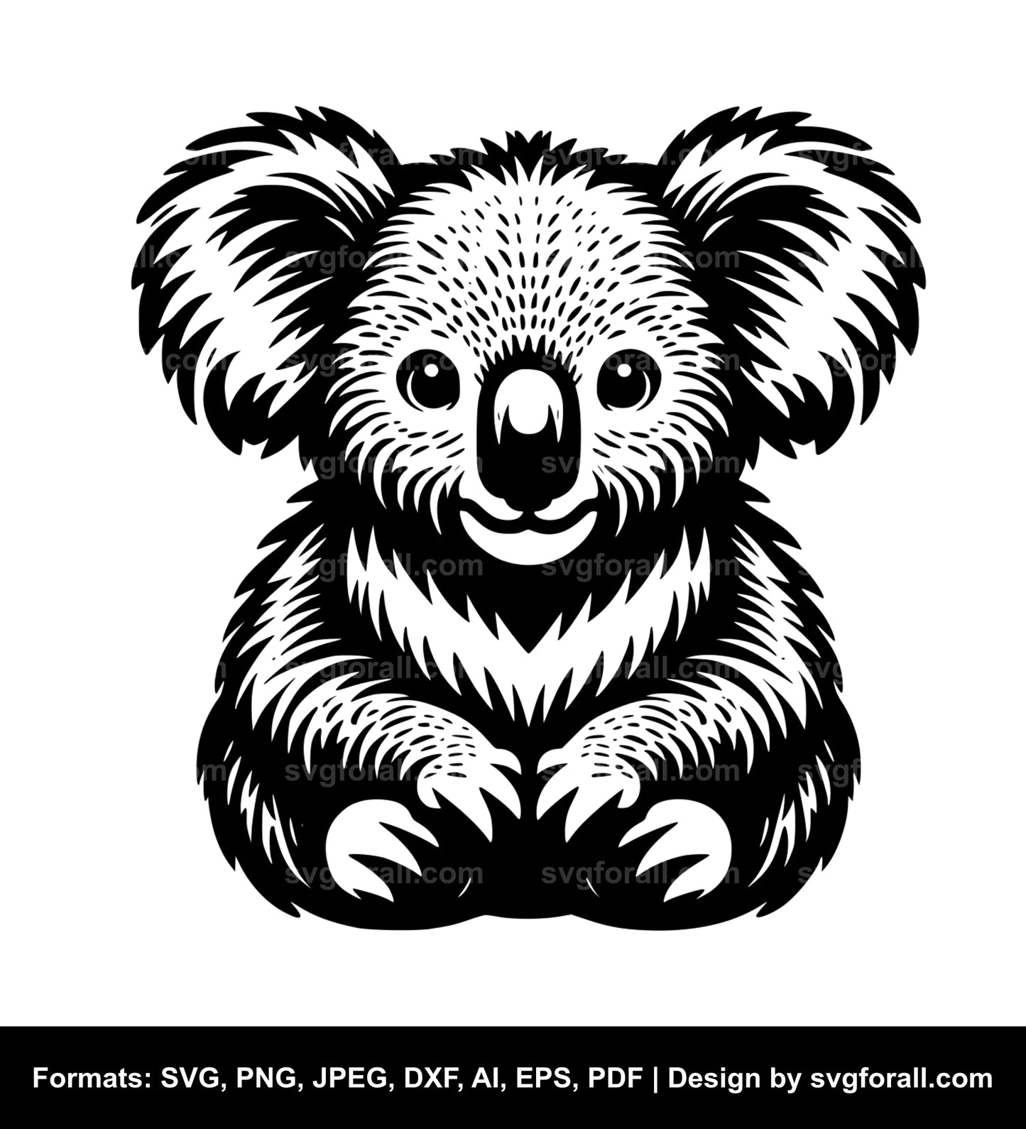 Koala SVG Vector