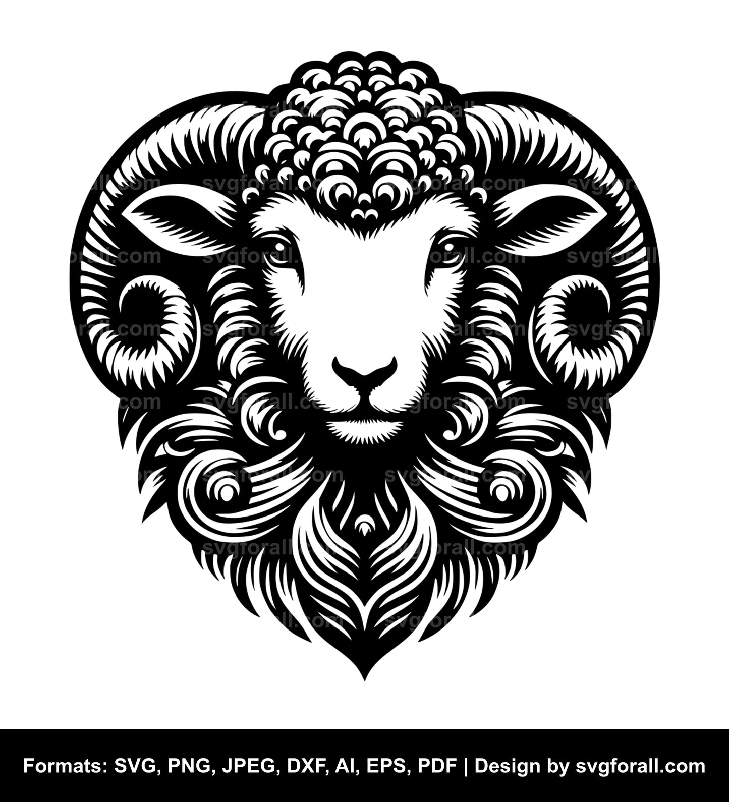 Lamb SVG Vector