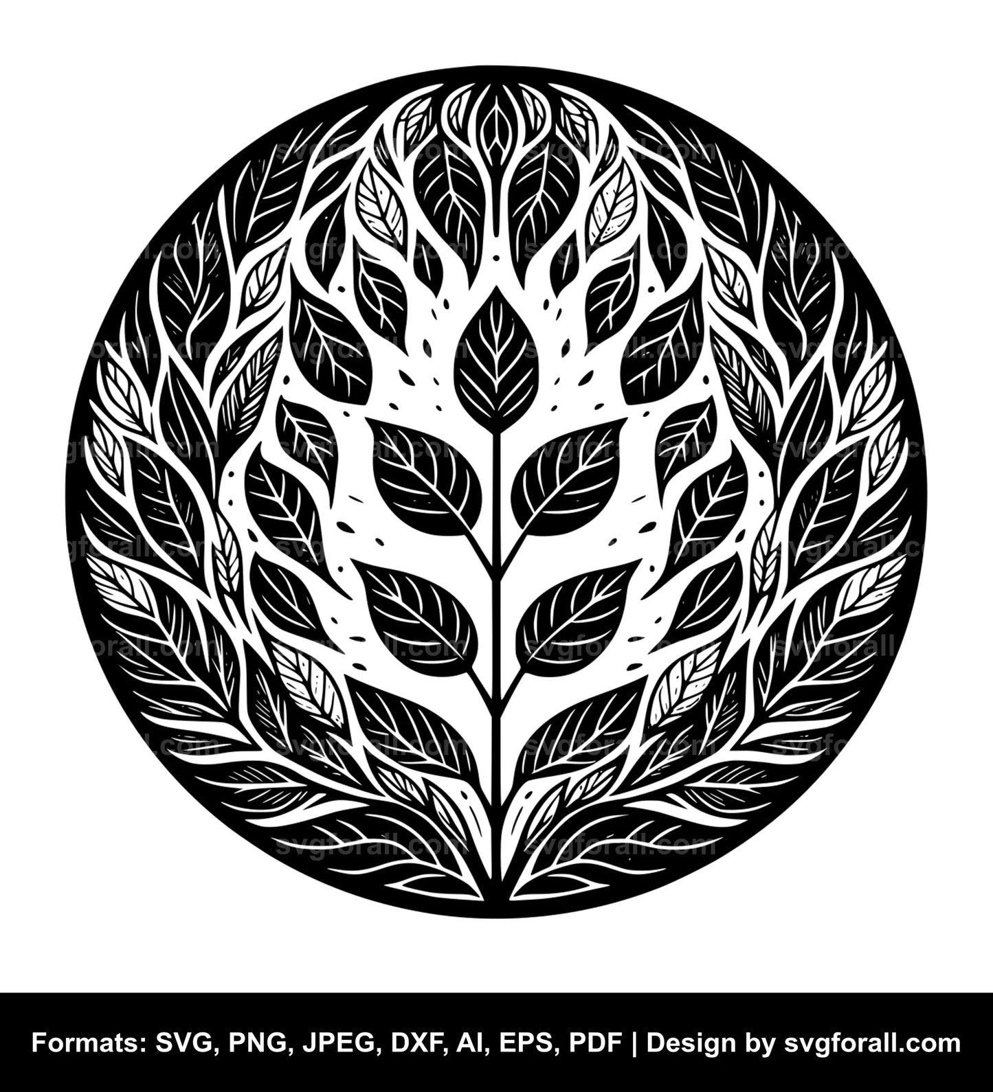 Leaves SVG Vector