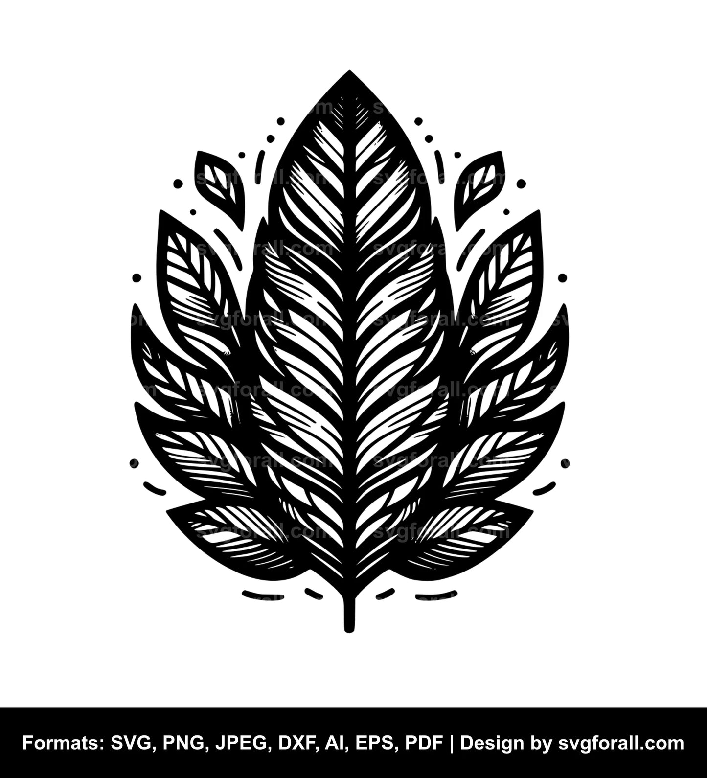 Leaves Vector SVG