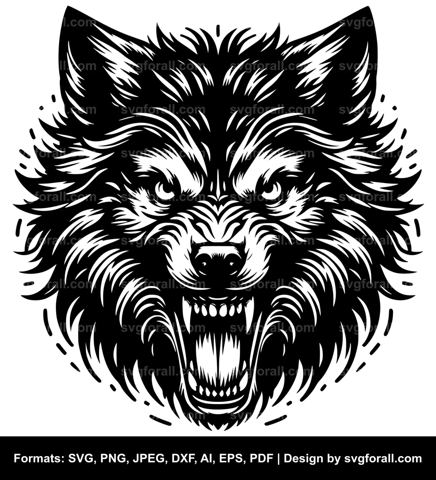Mad Dog SVG PNG