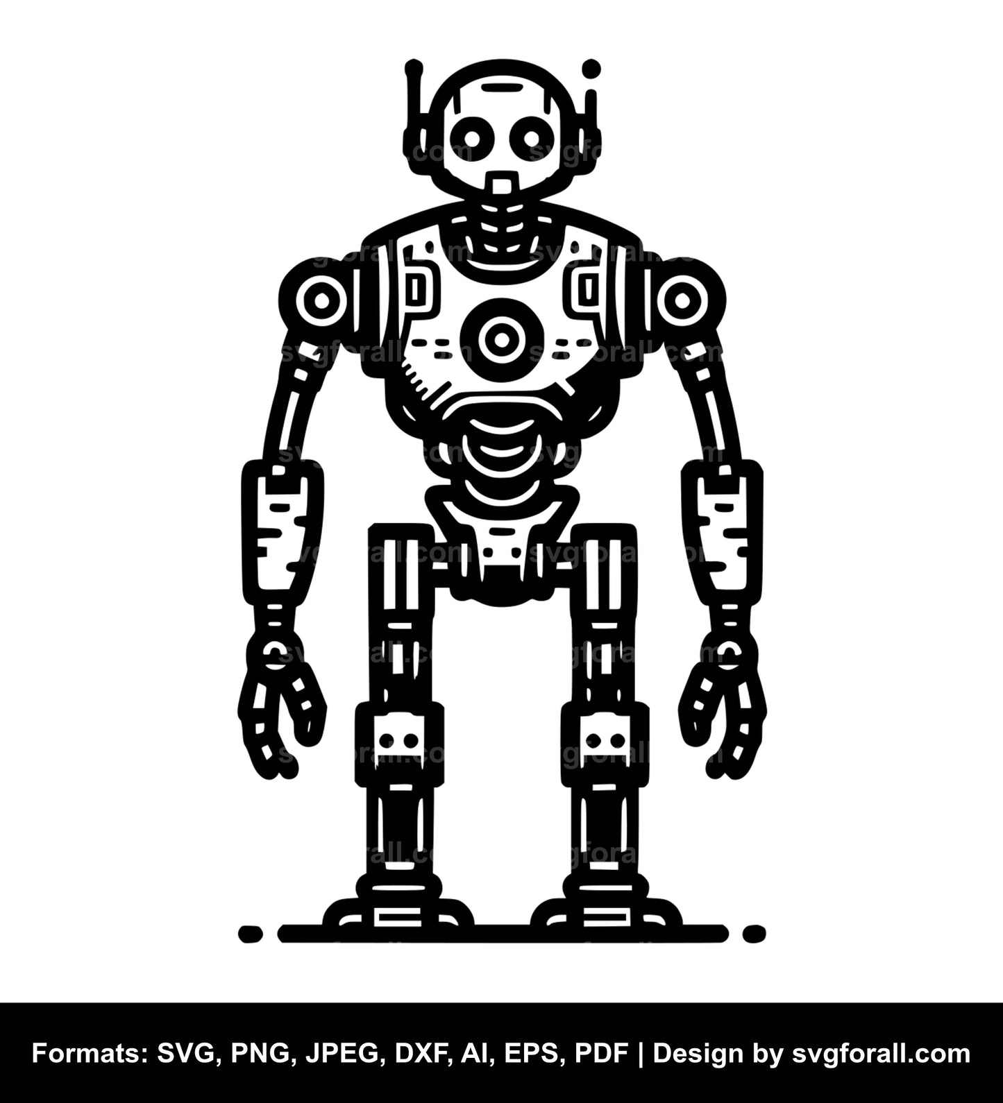 Robot SVG Download