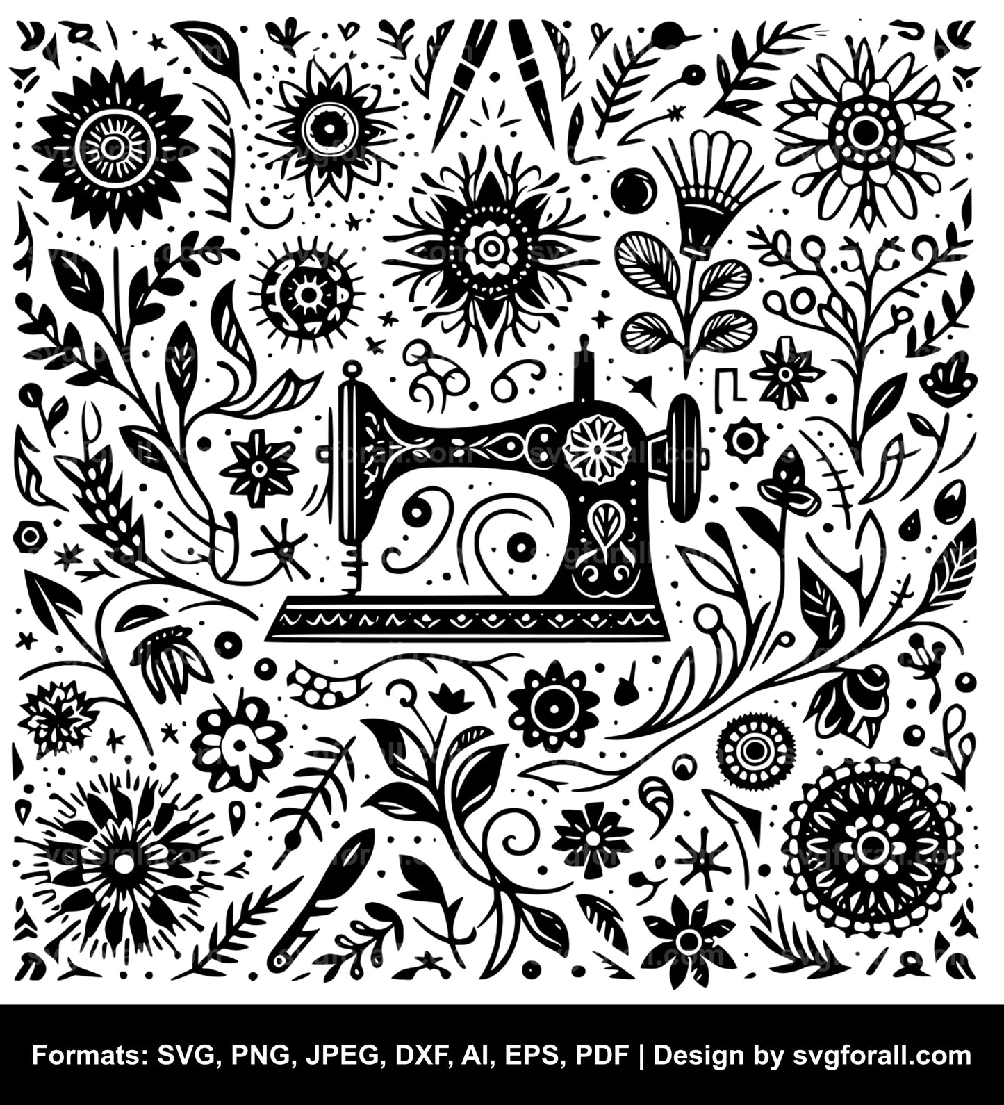 Sewing SVG PNG
