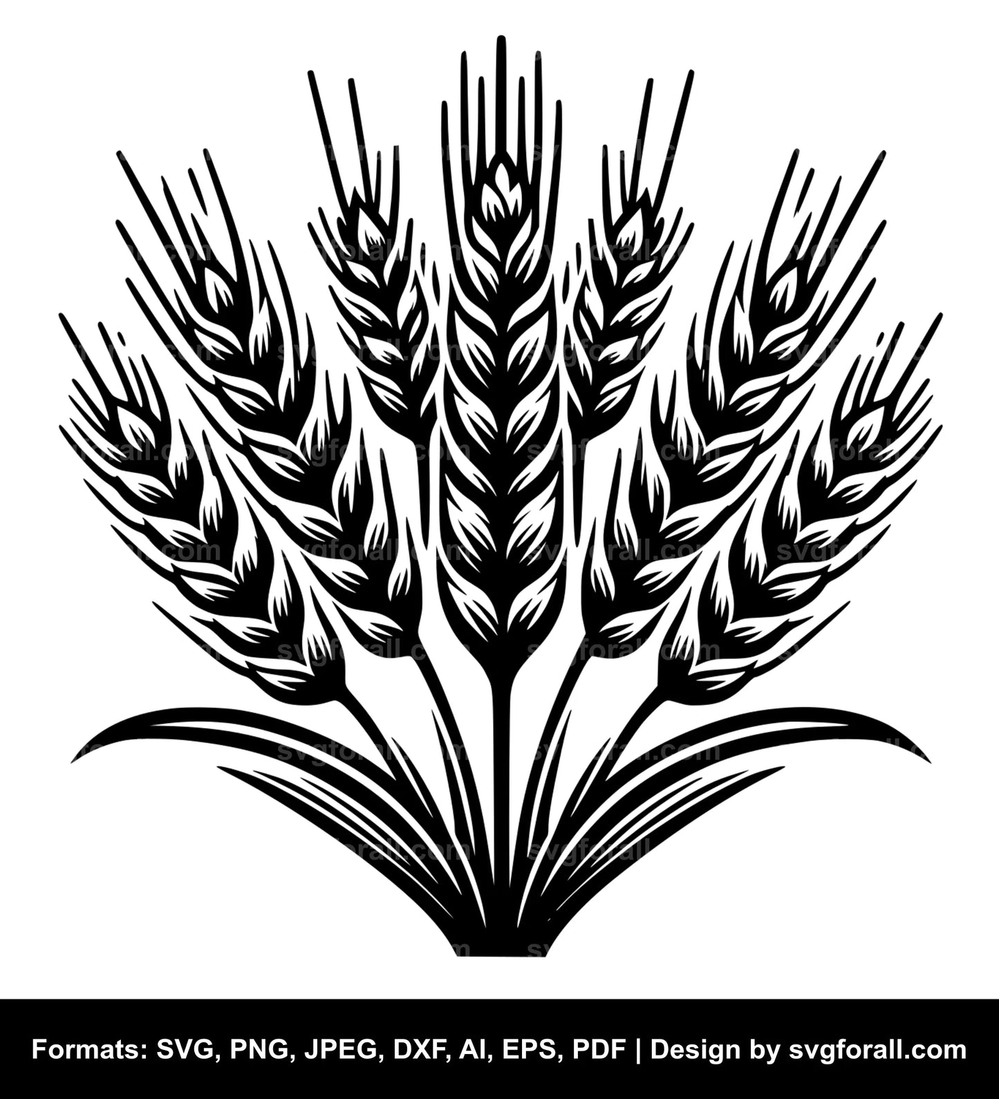 Wheat Cricut SVG