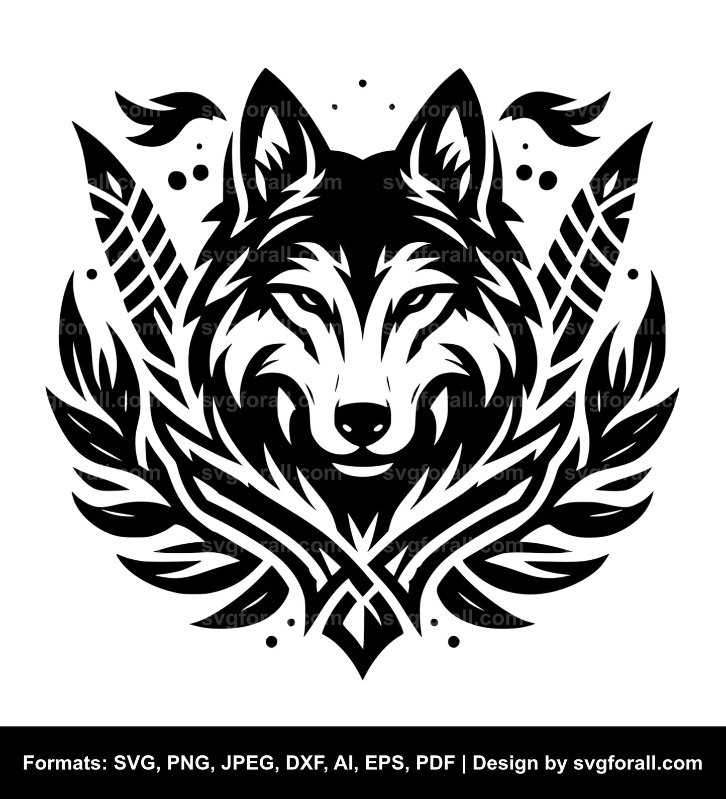 Wolf SVG Vector
