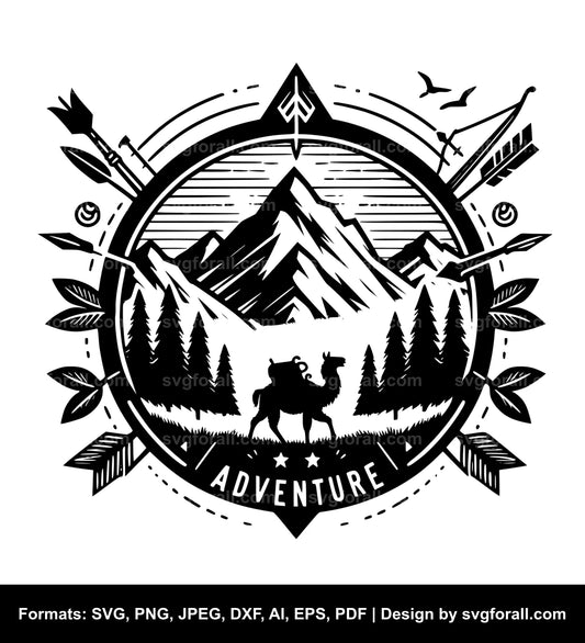 Adventure Black SVG