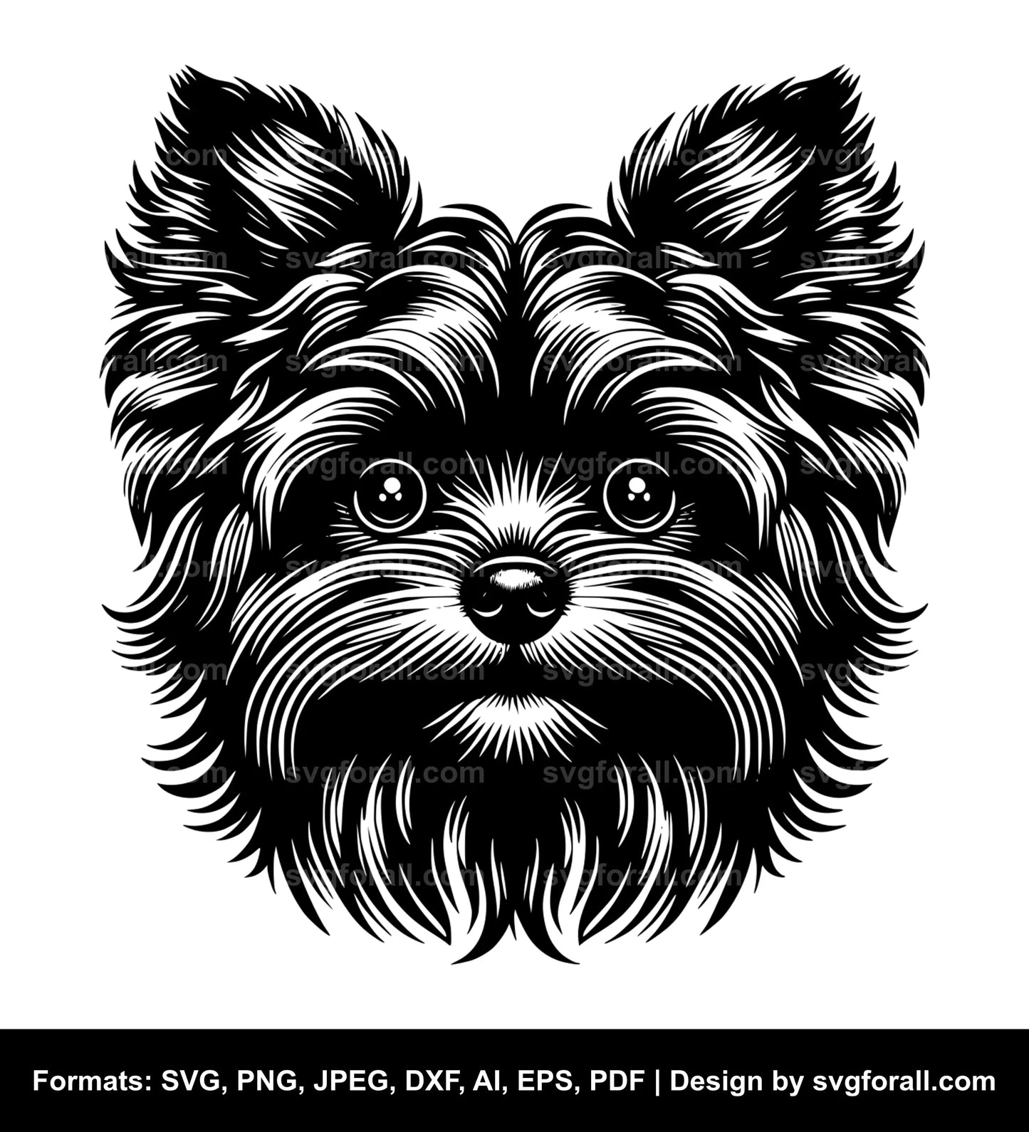 Affenpinscher Dog SVG File