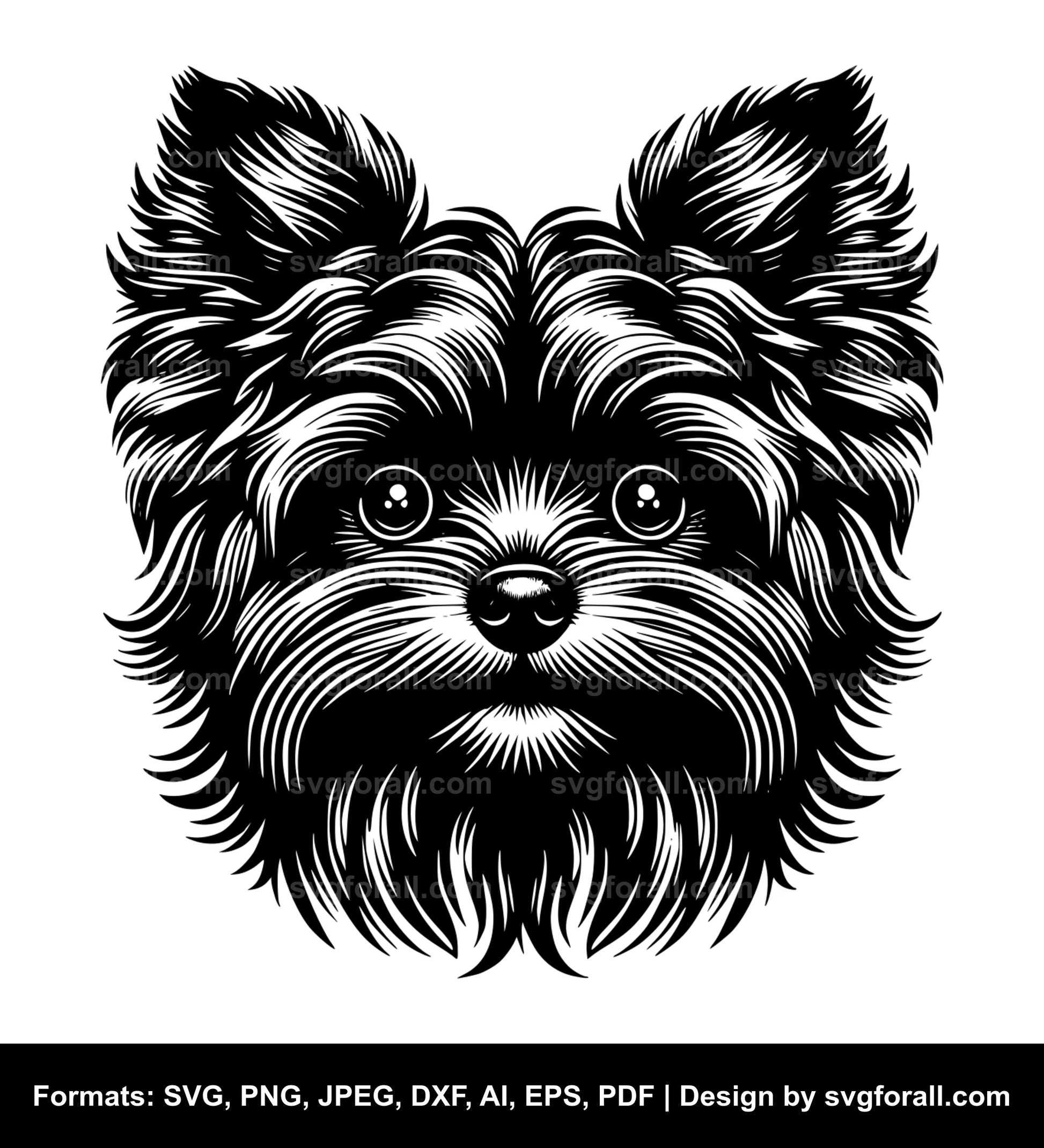 Affenpinscher Dog SVG File