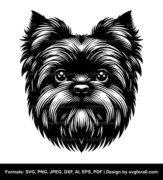 Affenpinscher Dog Vector SVG