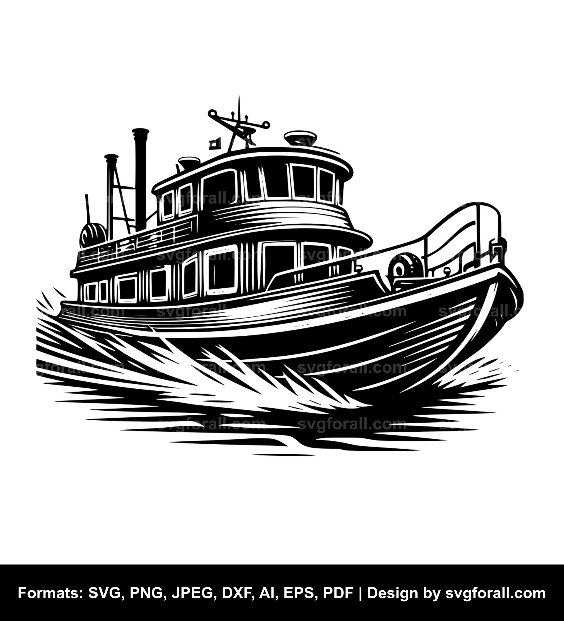 Airboat SVG File