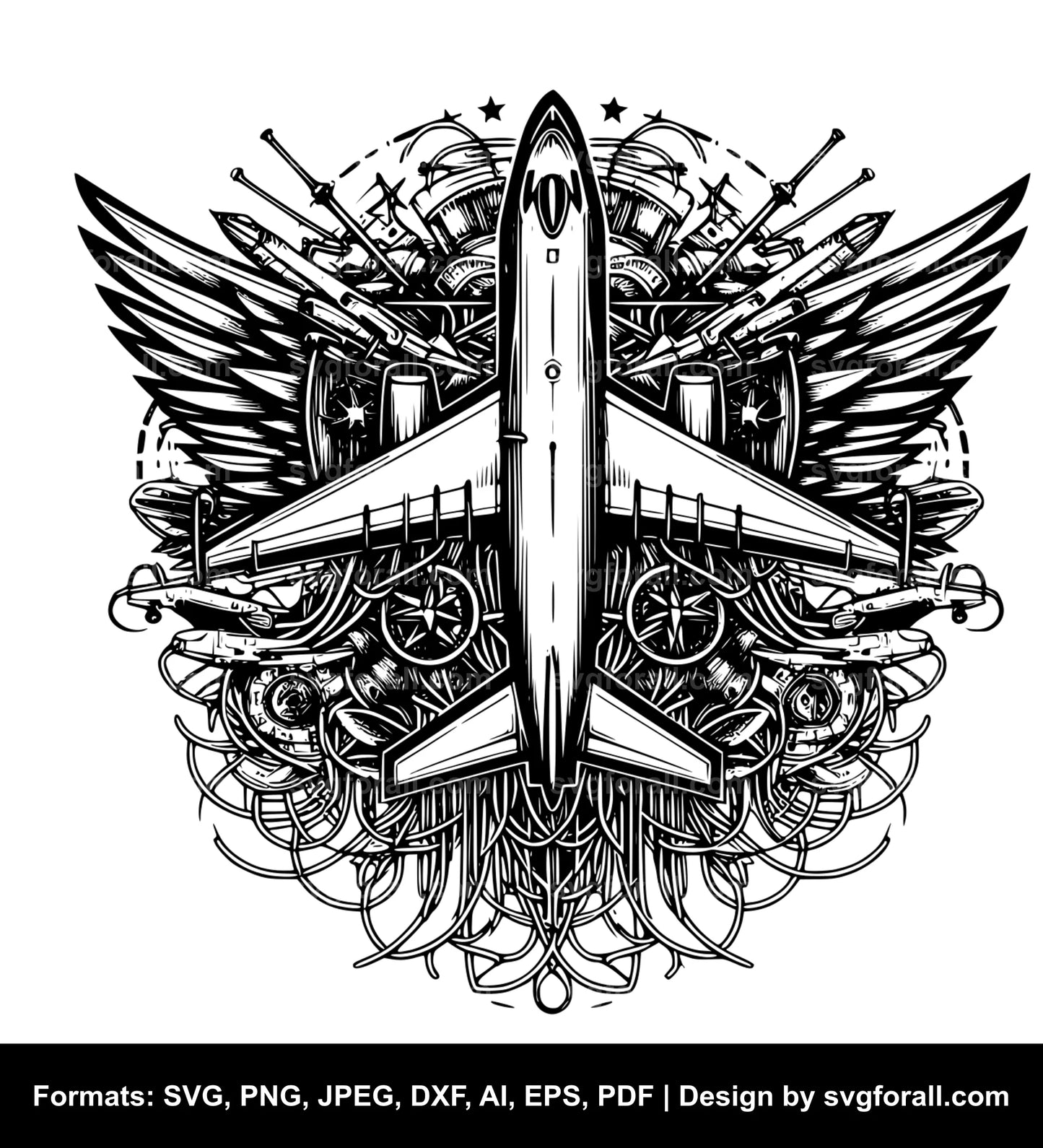 Aircraft SVG File