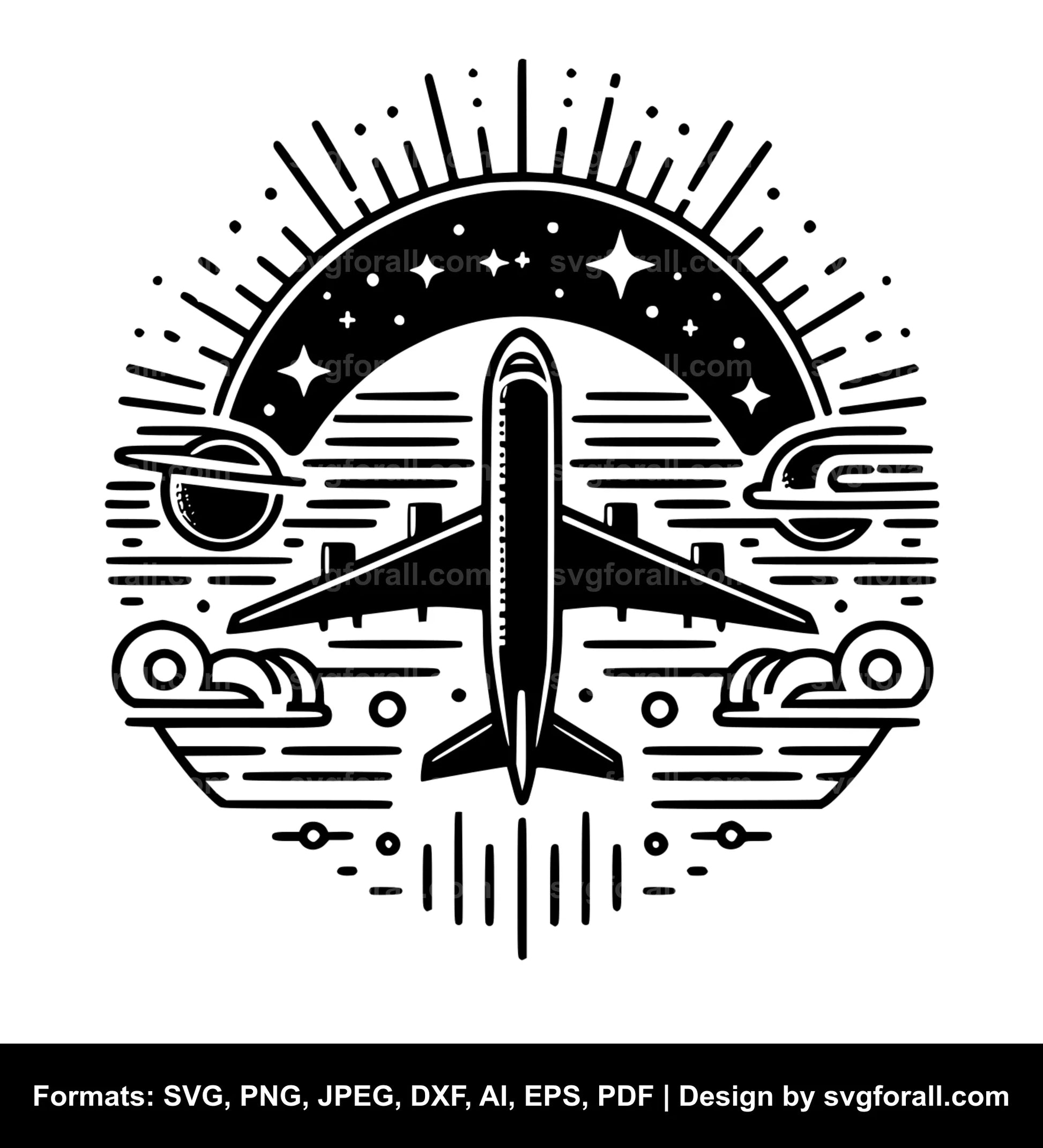 Airplane SVG