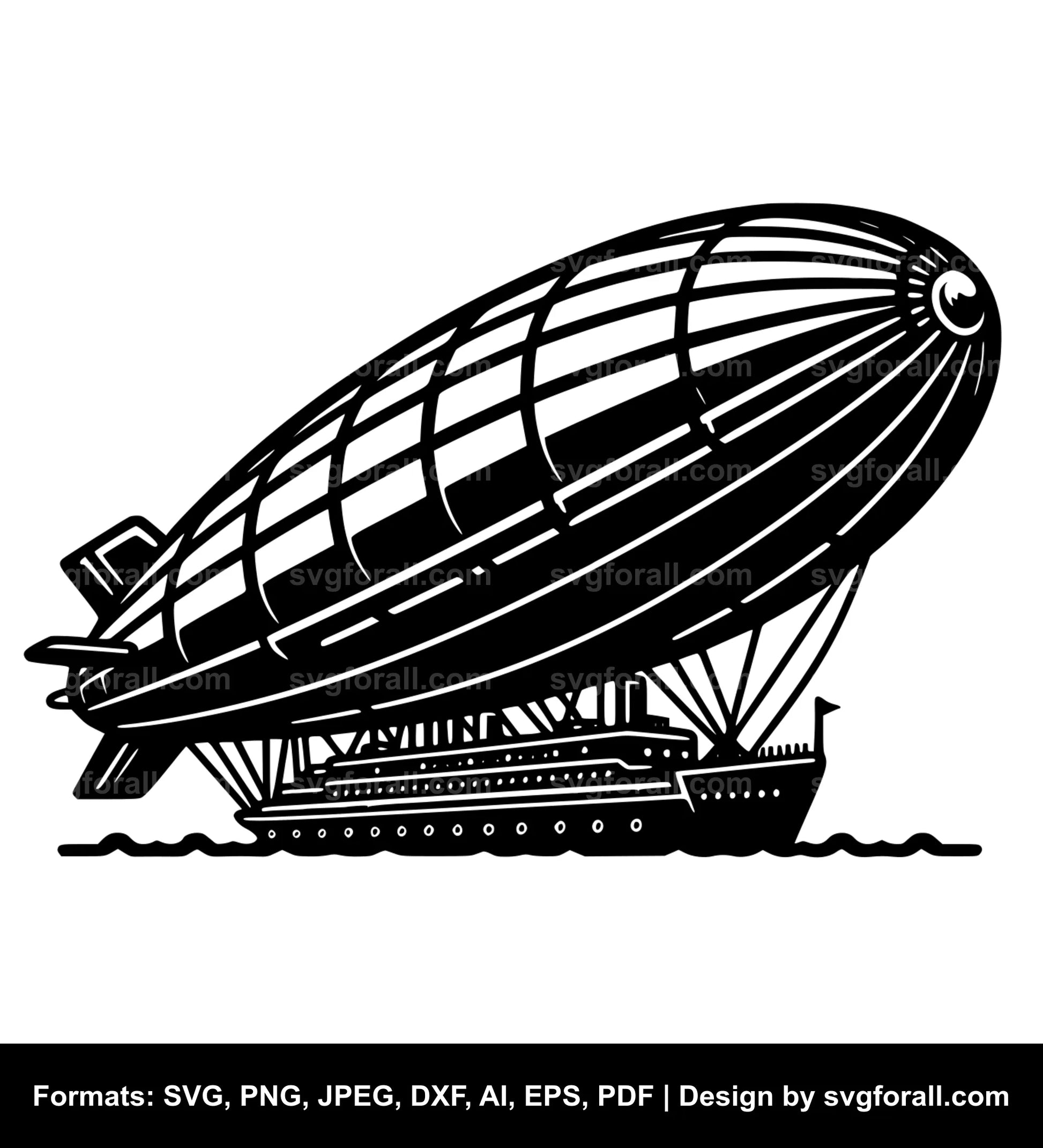 Airship Cricut SVG