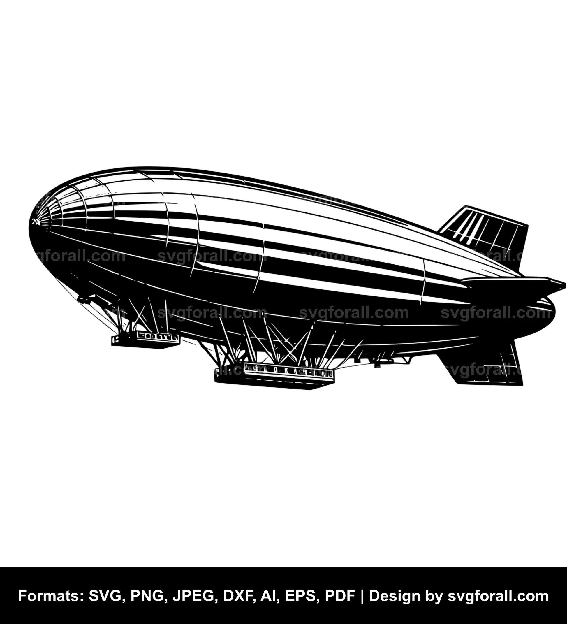 Airship Vector SVG