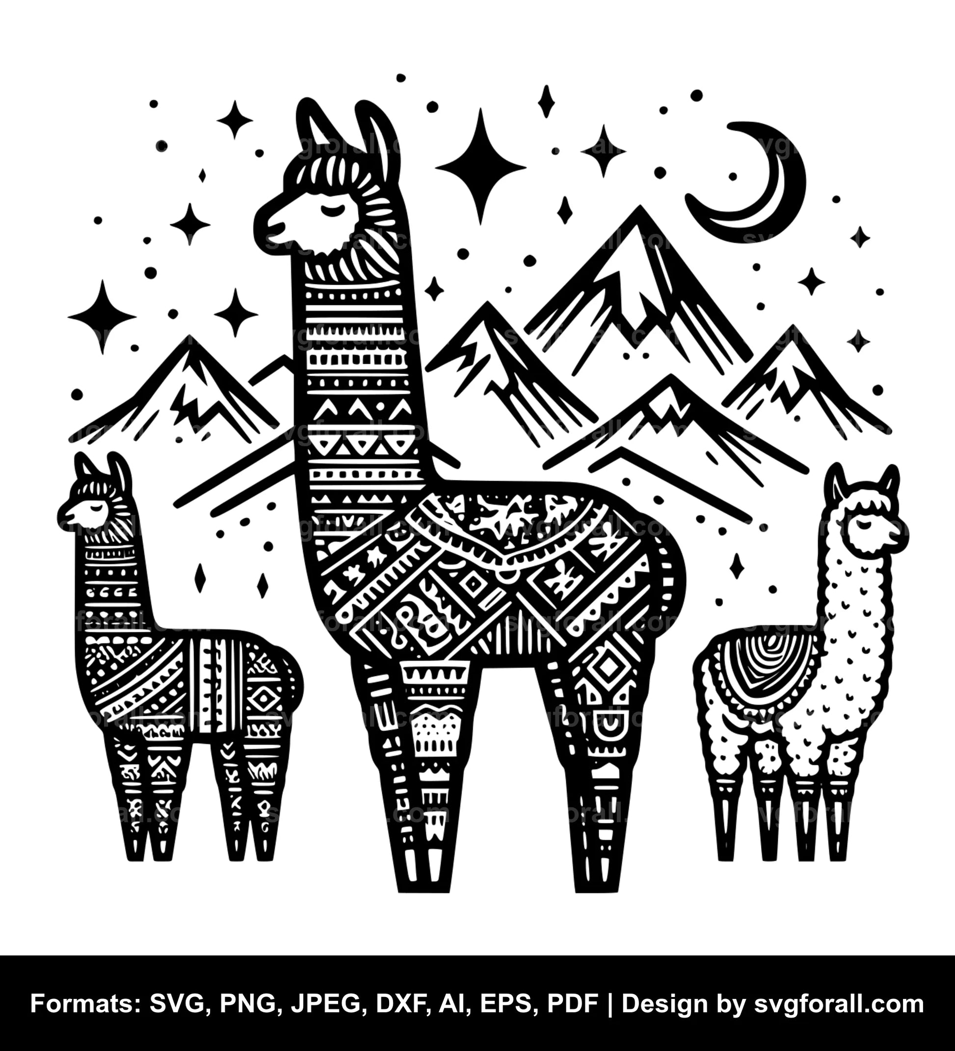 Alpaca SVG