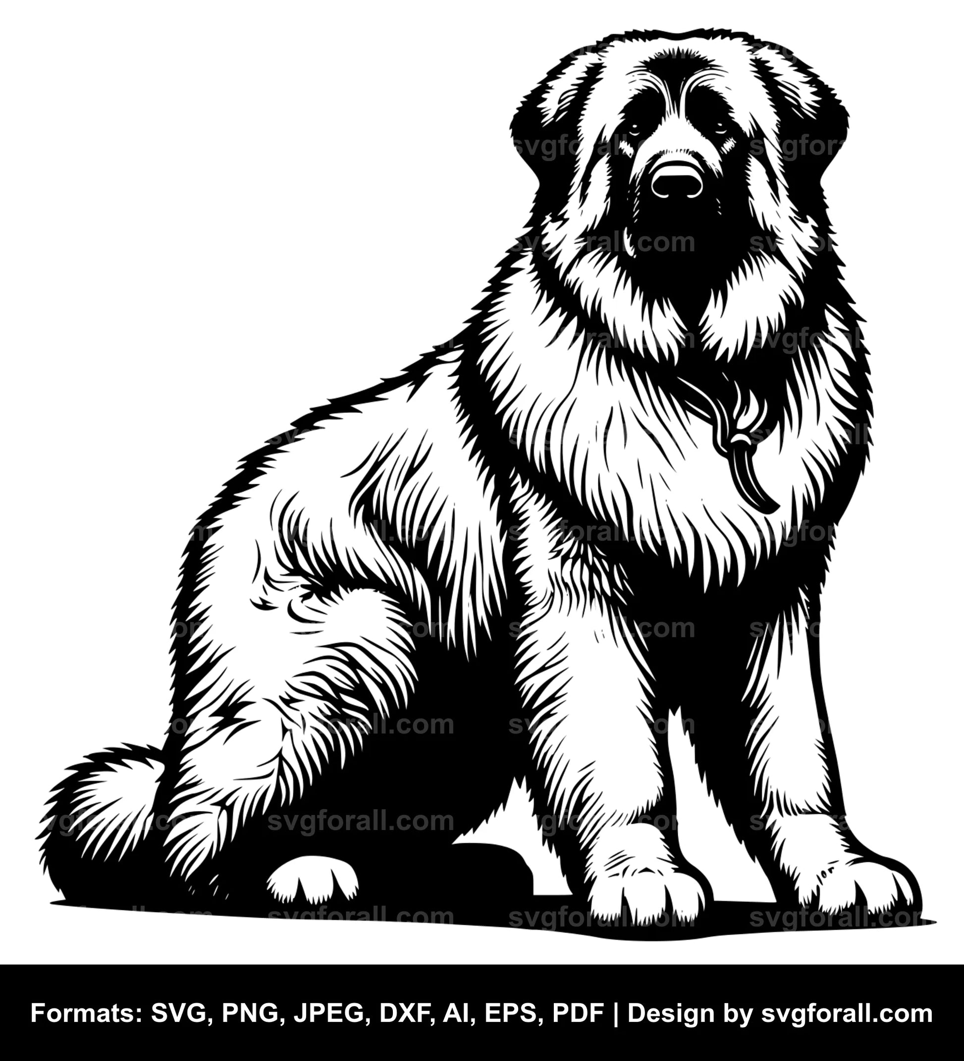 Anatolian Shepherd Dog Vector SVG