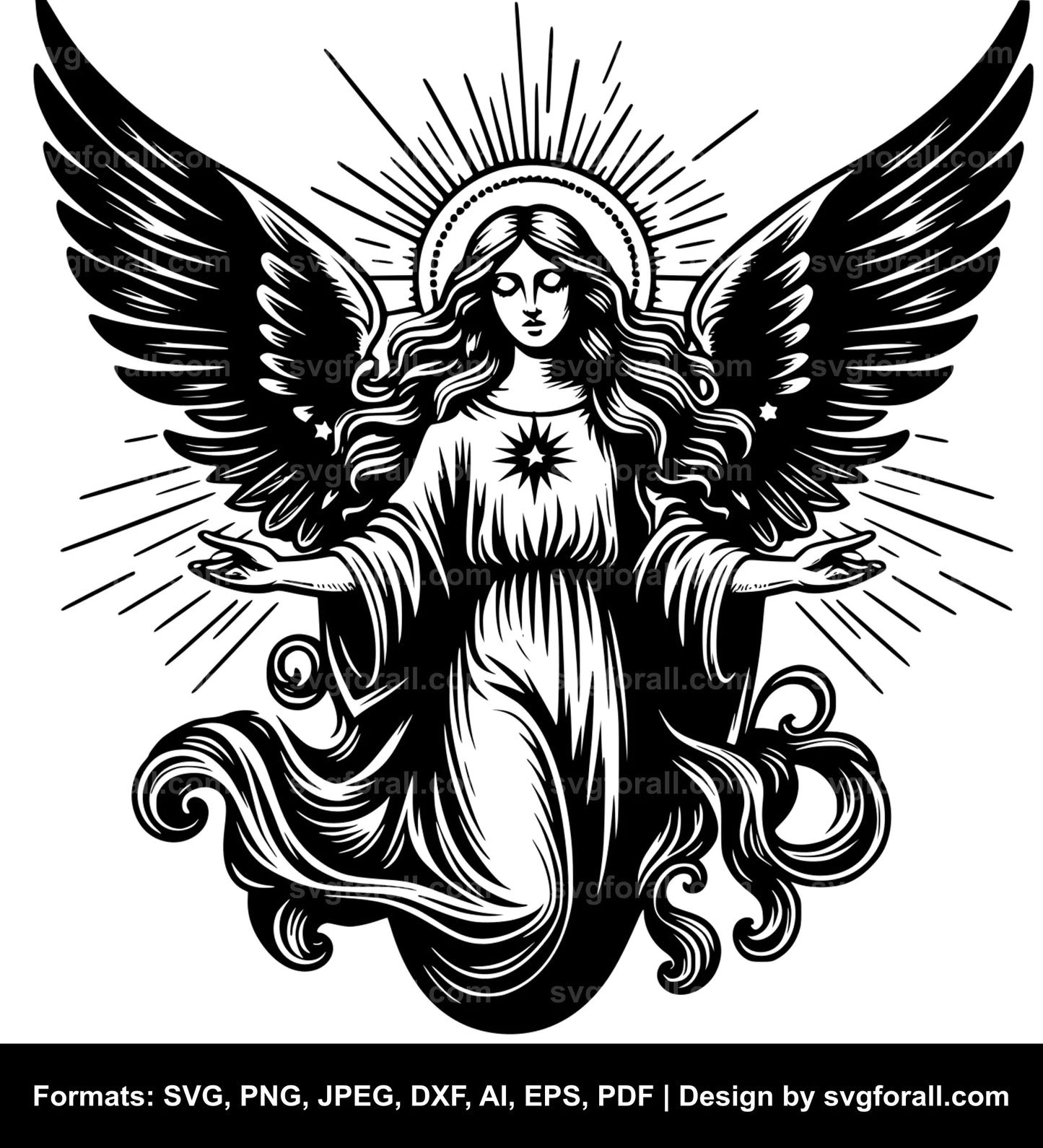 Angel Clipart SVG