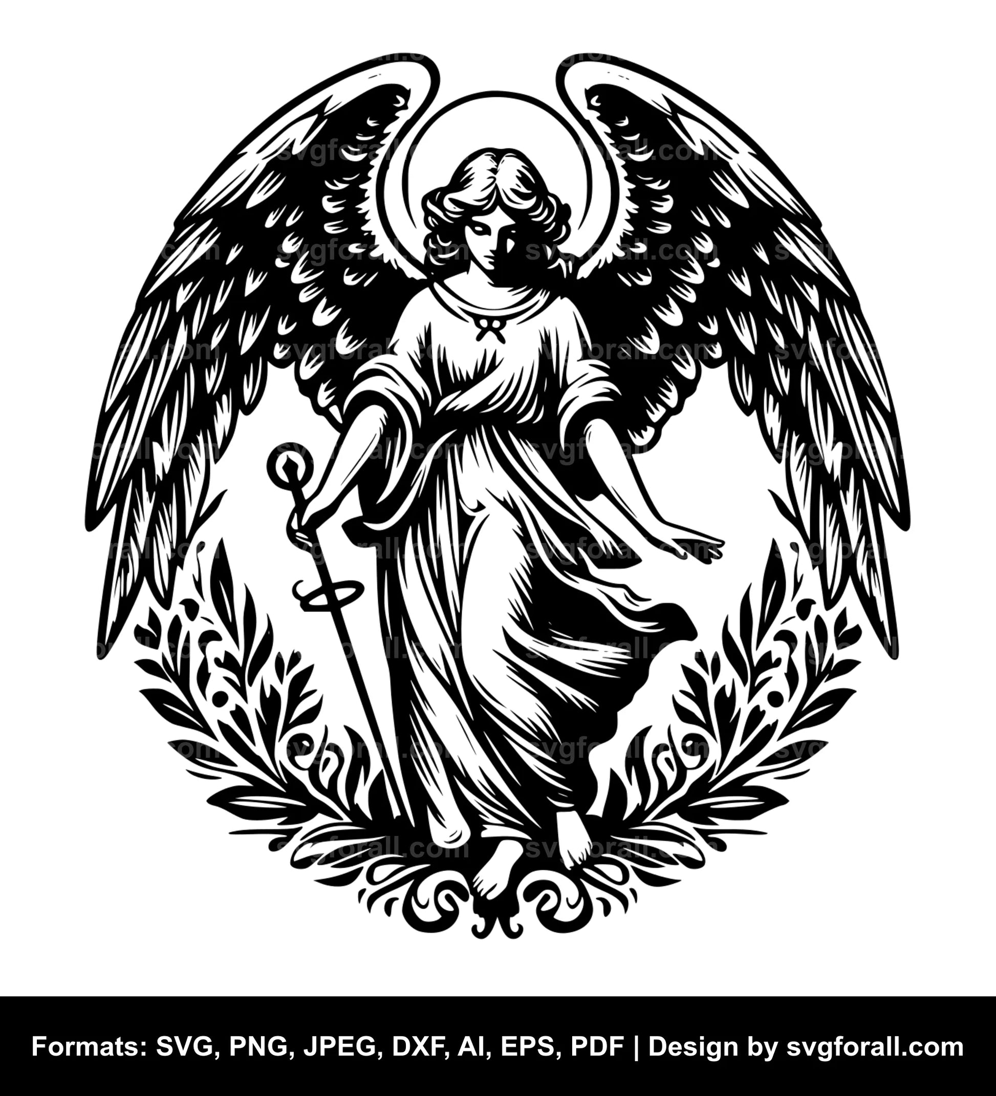 Angel SVG Clipart