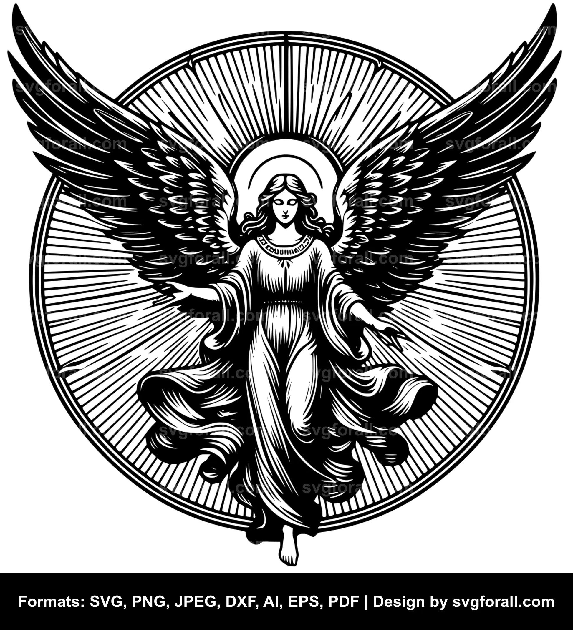 Angel SVG Vector