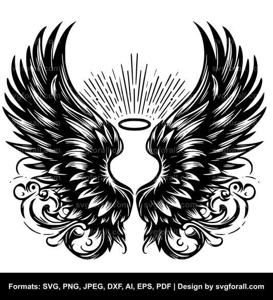 Angel Wings SVG