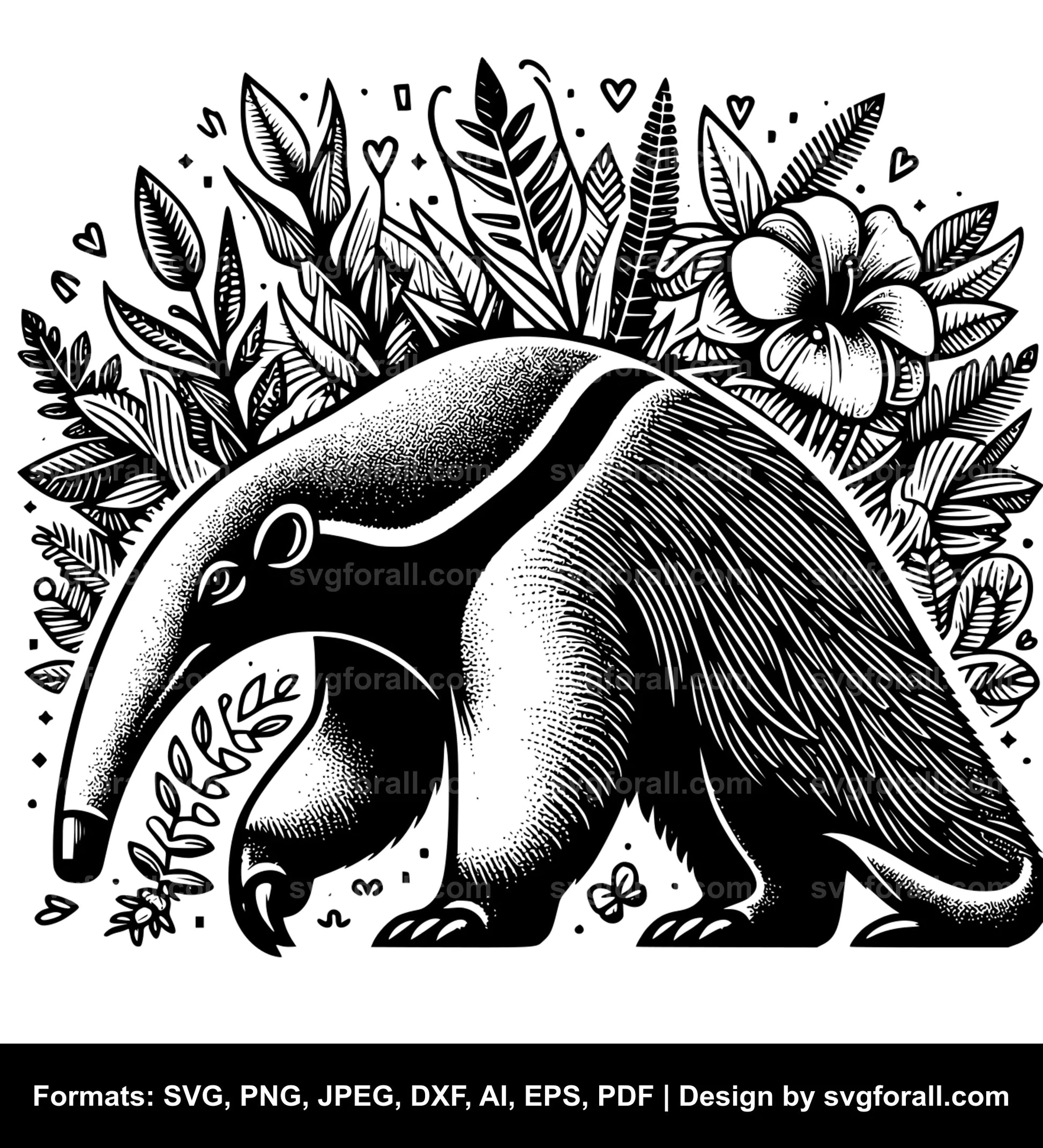 Anteater SVG