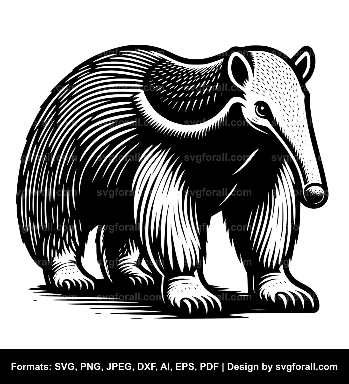 Anteater Vector SVG