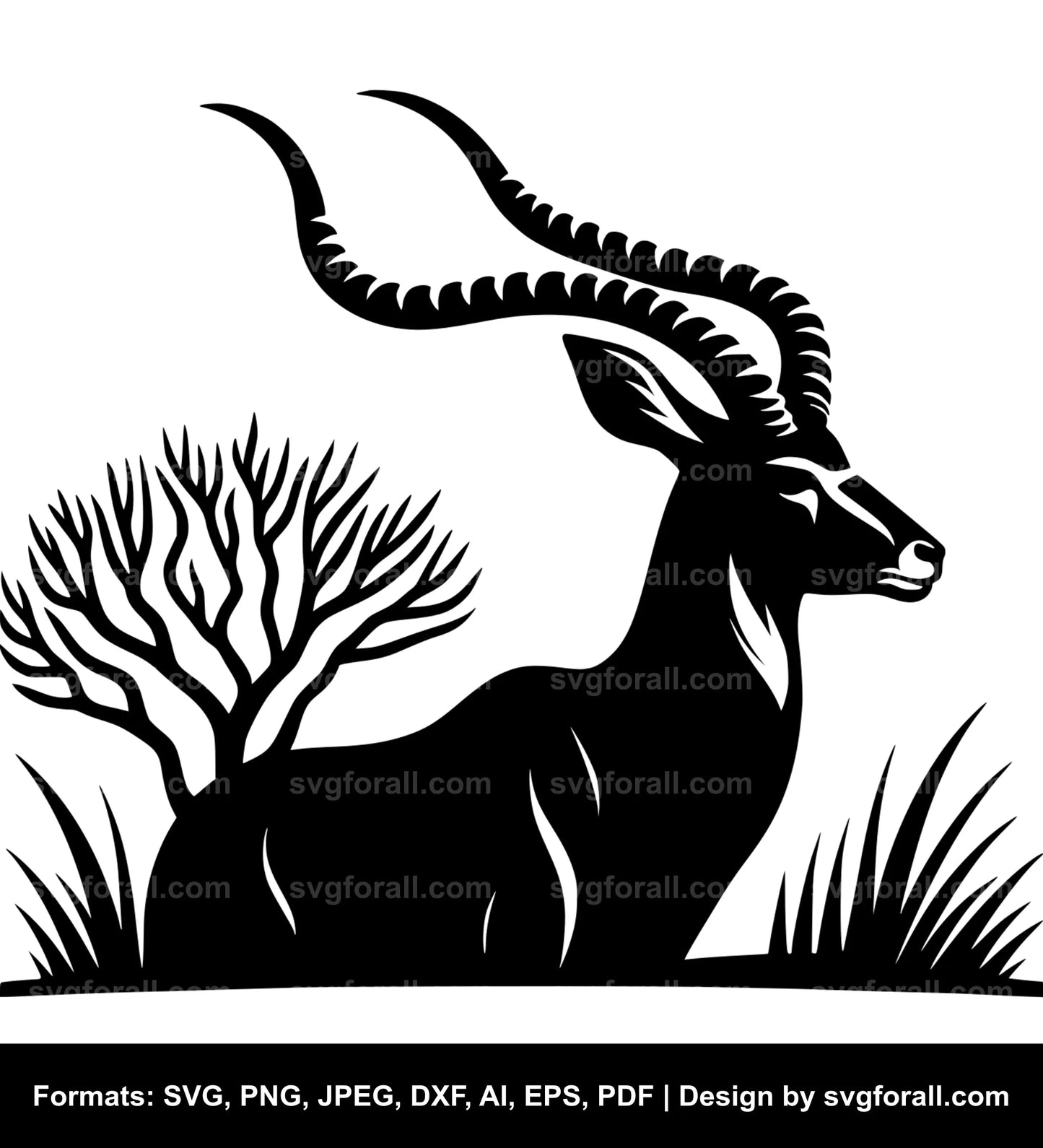 Antelope SVG File