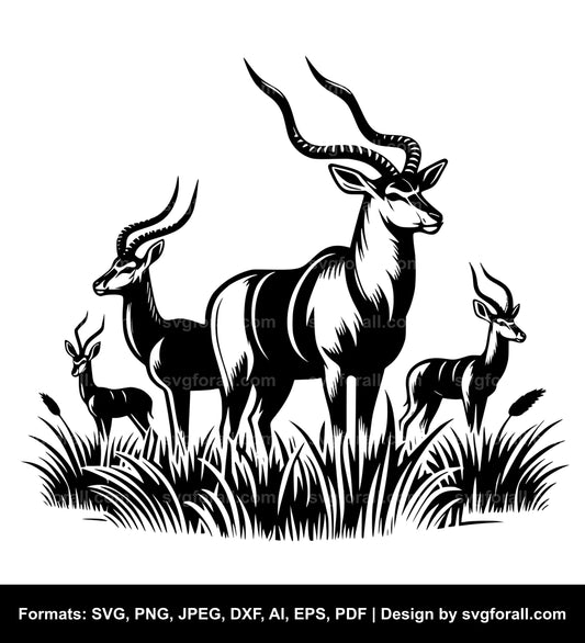 Antelope SVG PNG