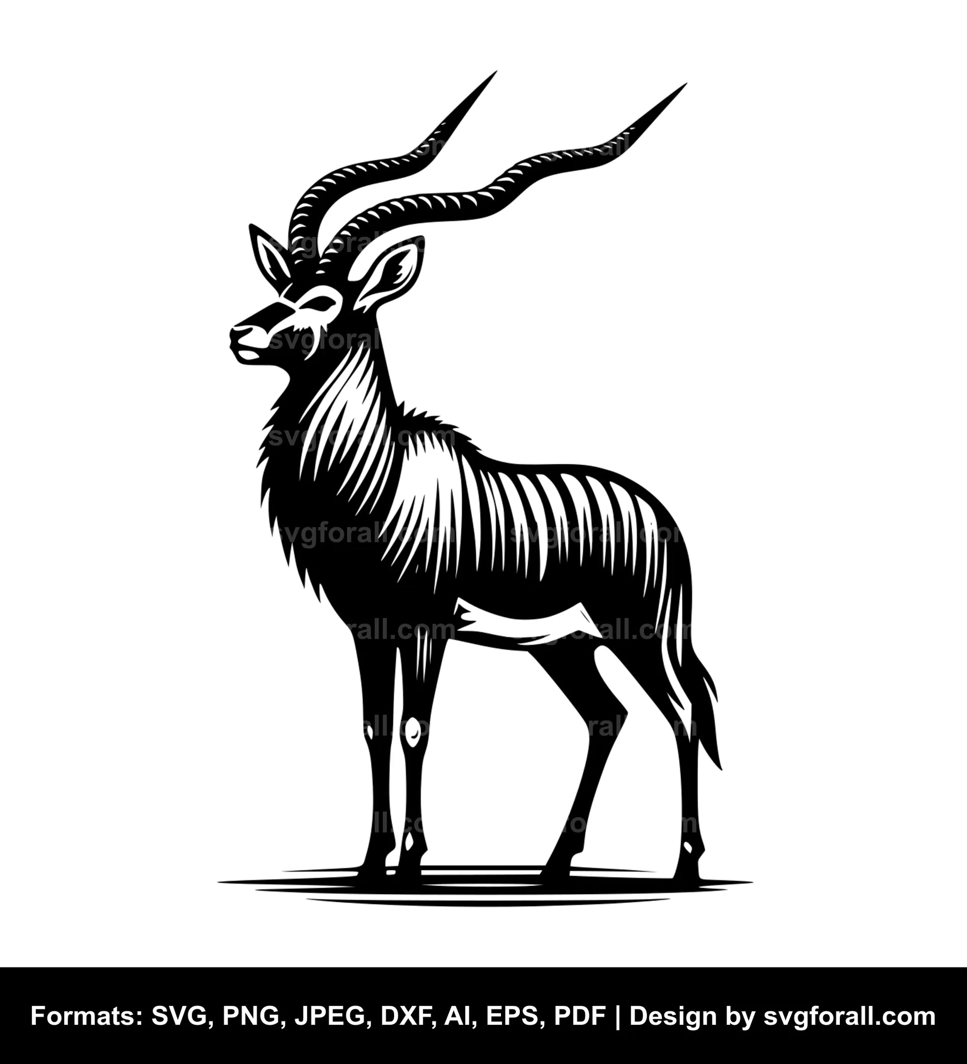 Antelope Vector SVG