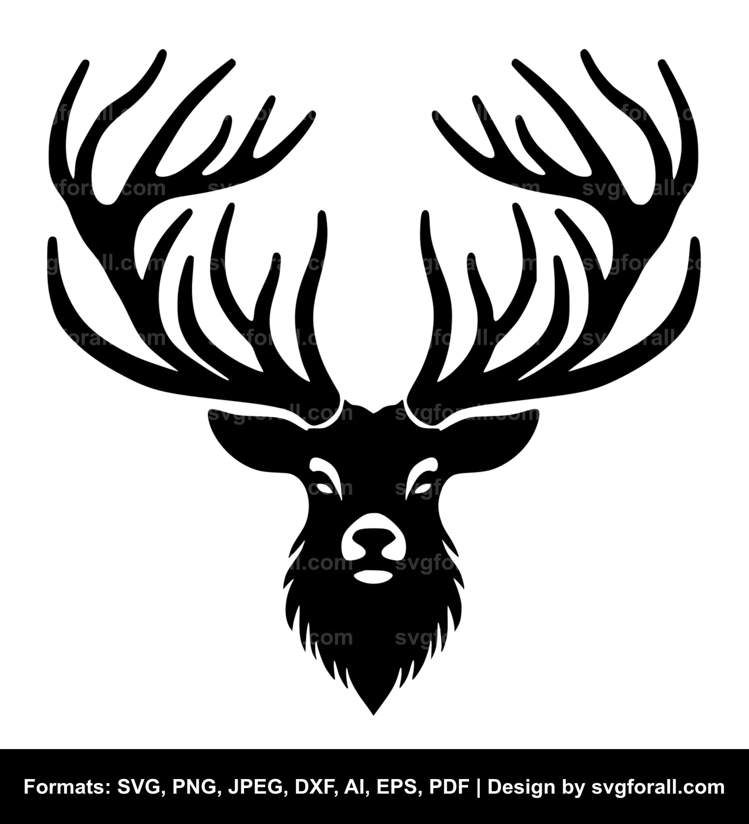 Antler Cricut SVG