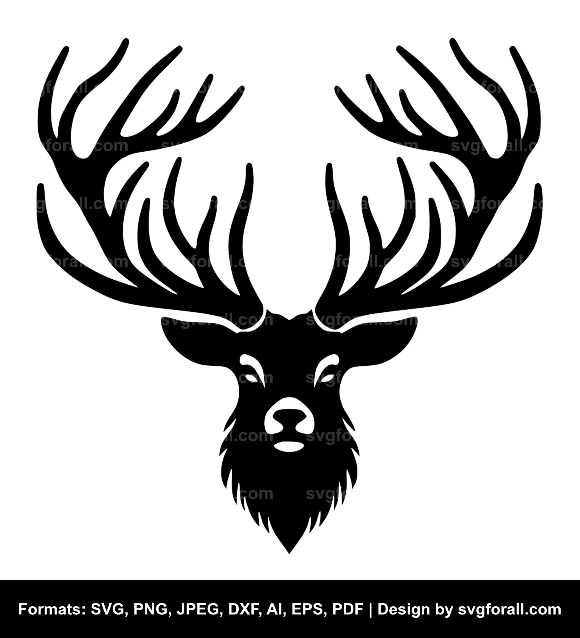 Antler Cricut SVG