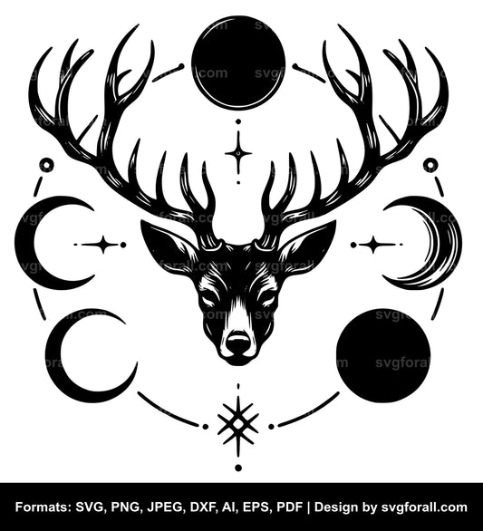 Antler Vector SVG