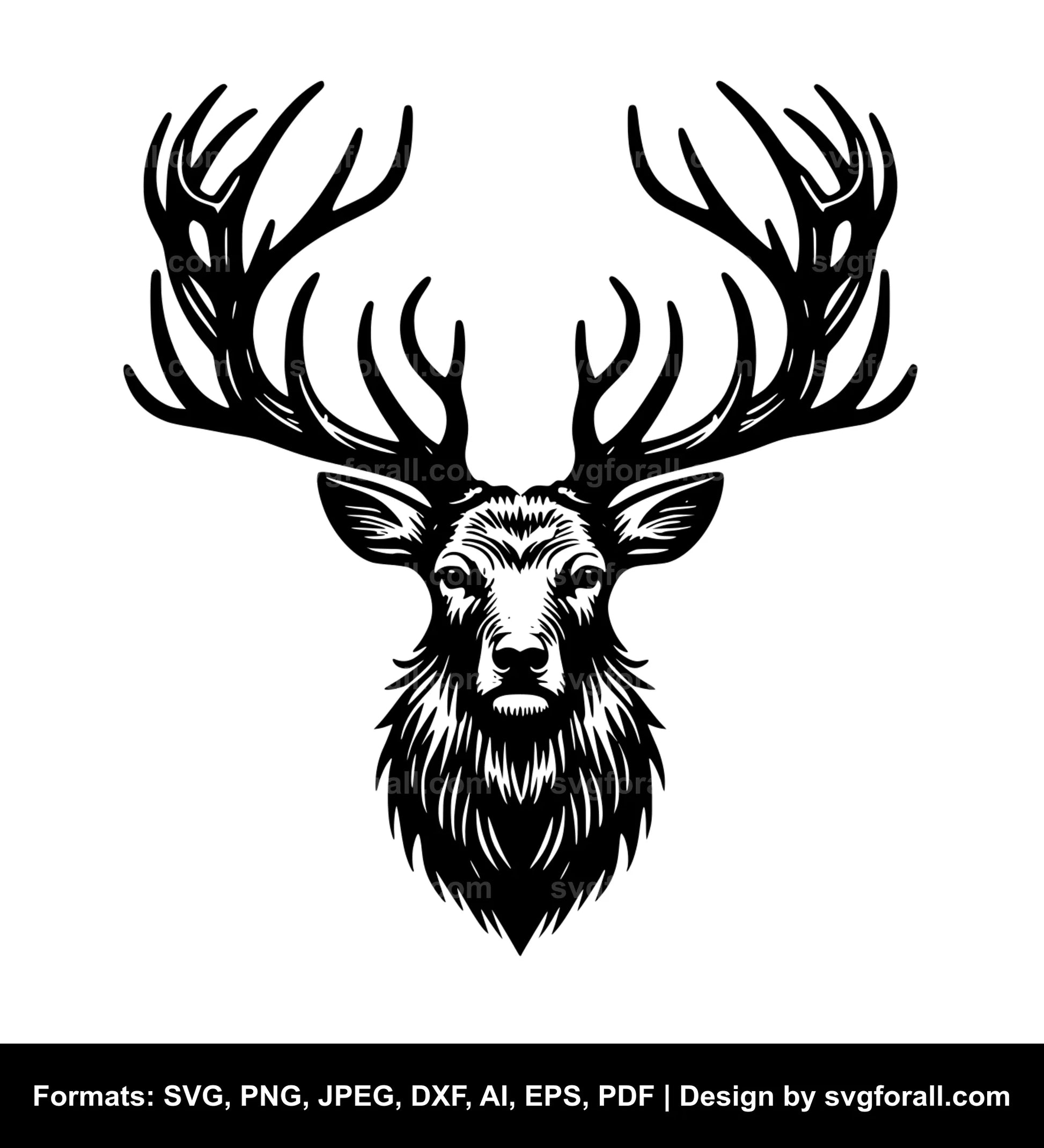 Antlers Clipart SVG