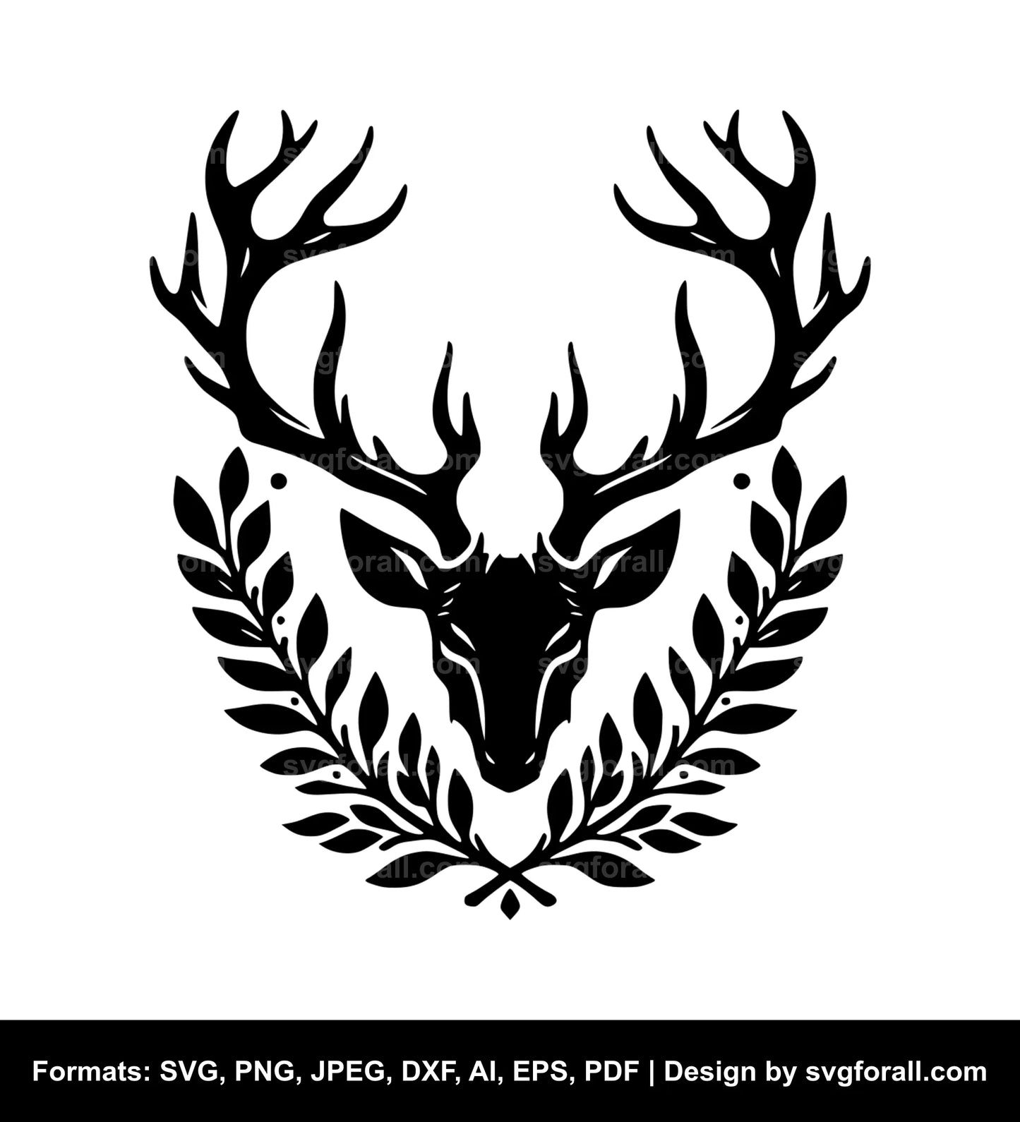 Antlers Cricut SVG