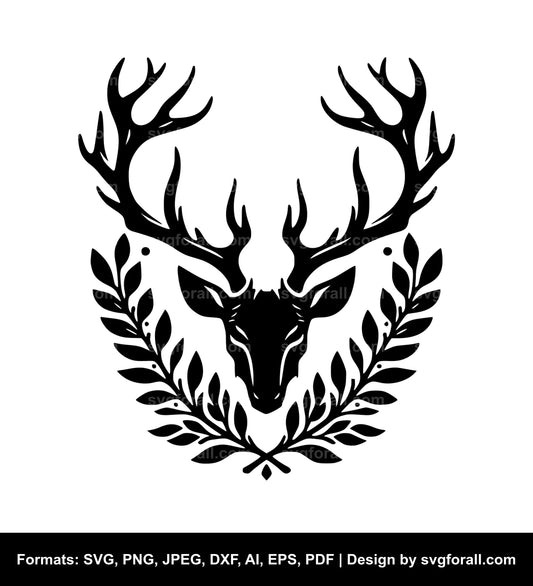 Antlers Cricut SVG