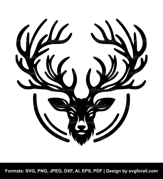 Antlers SVG Clip Art