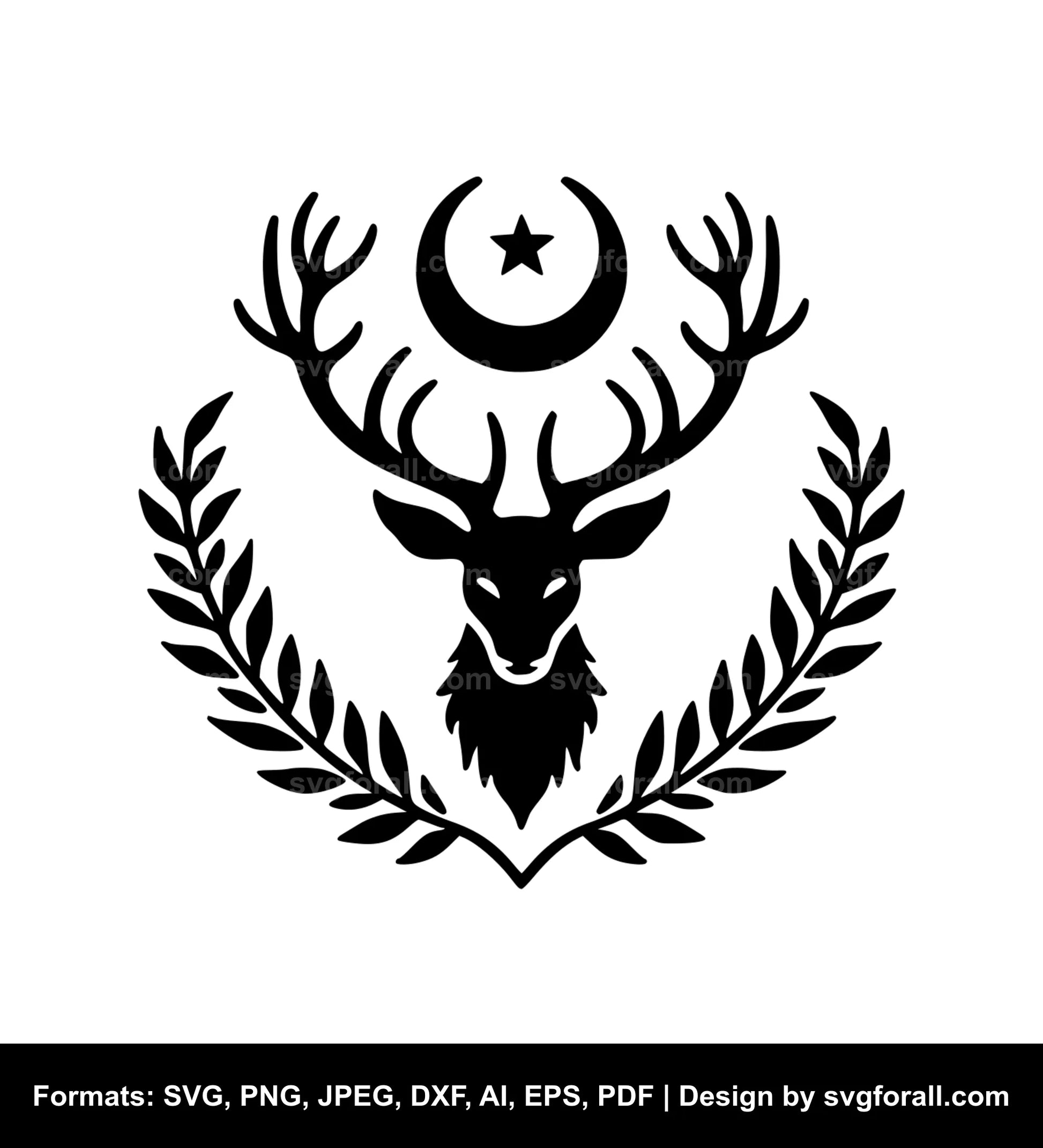 Antlers SVG Cut File