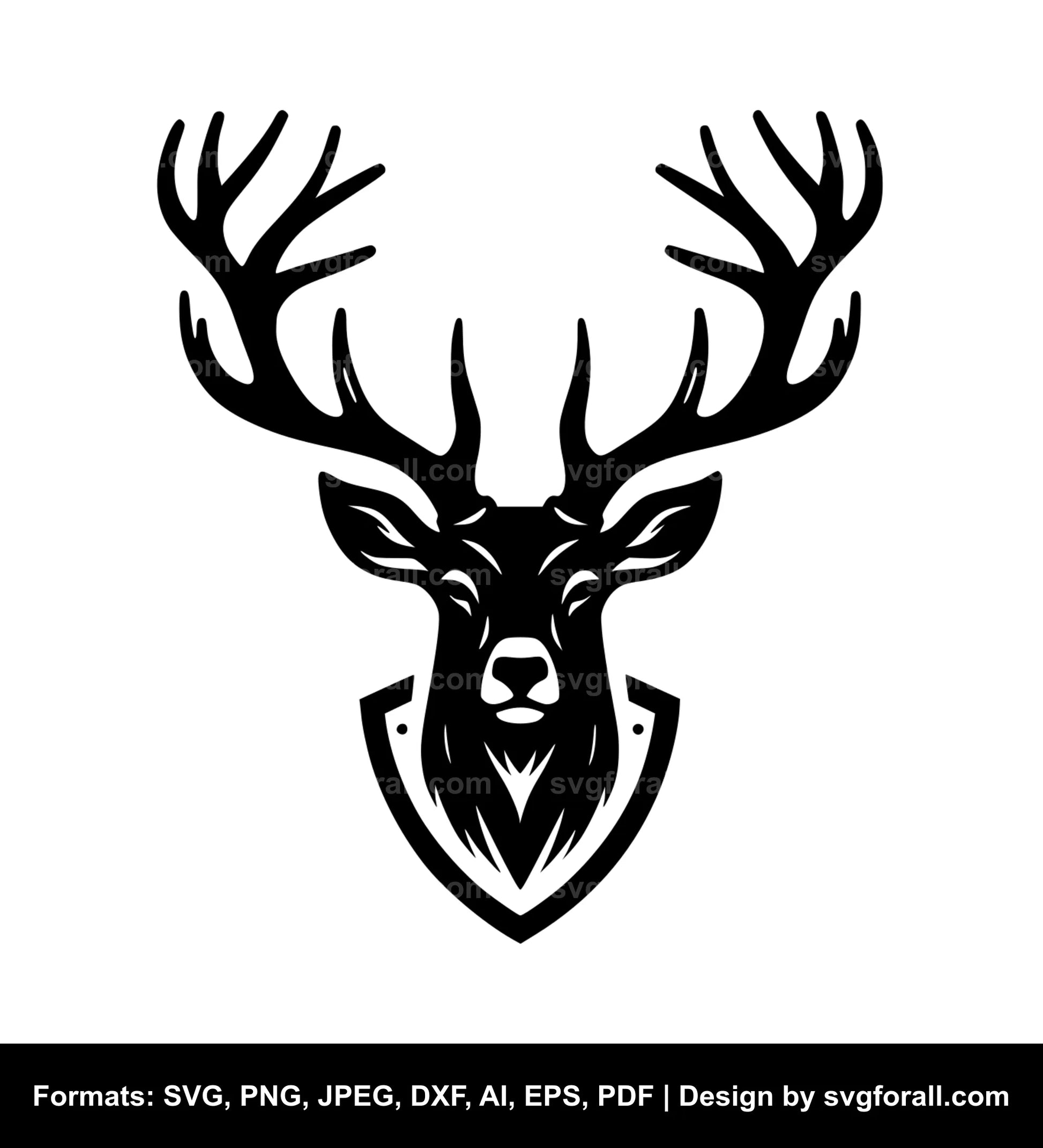 Antlers SVG Design