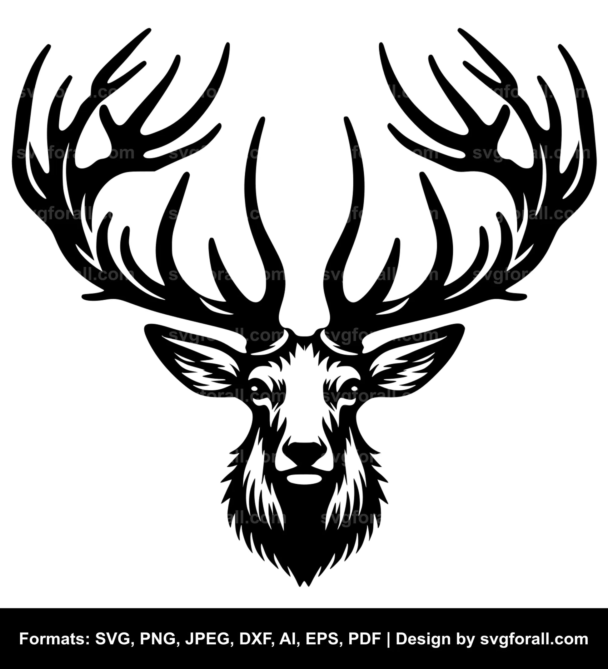 Antlers SVG PNG Image