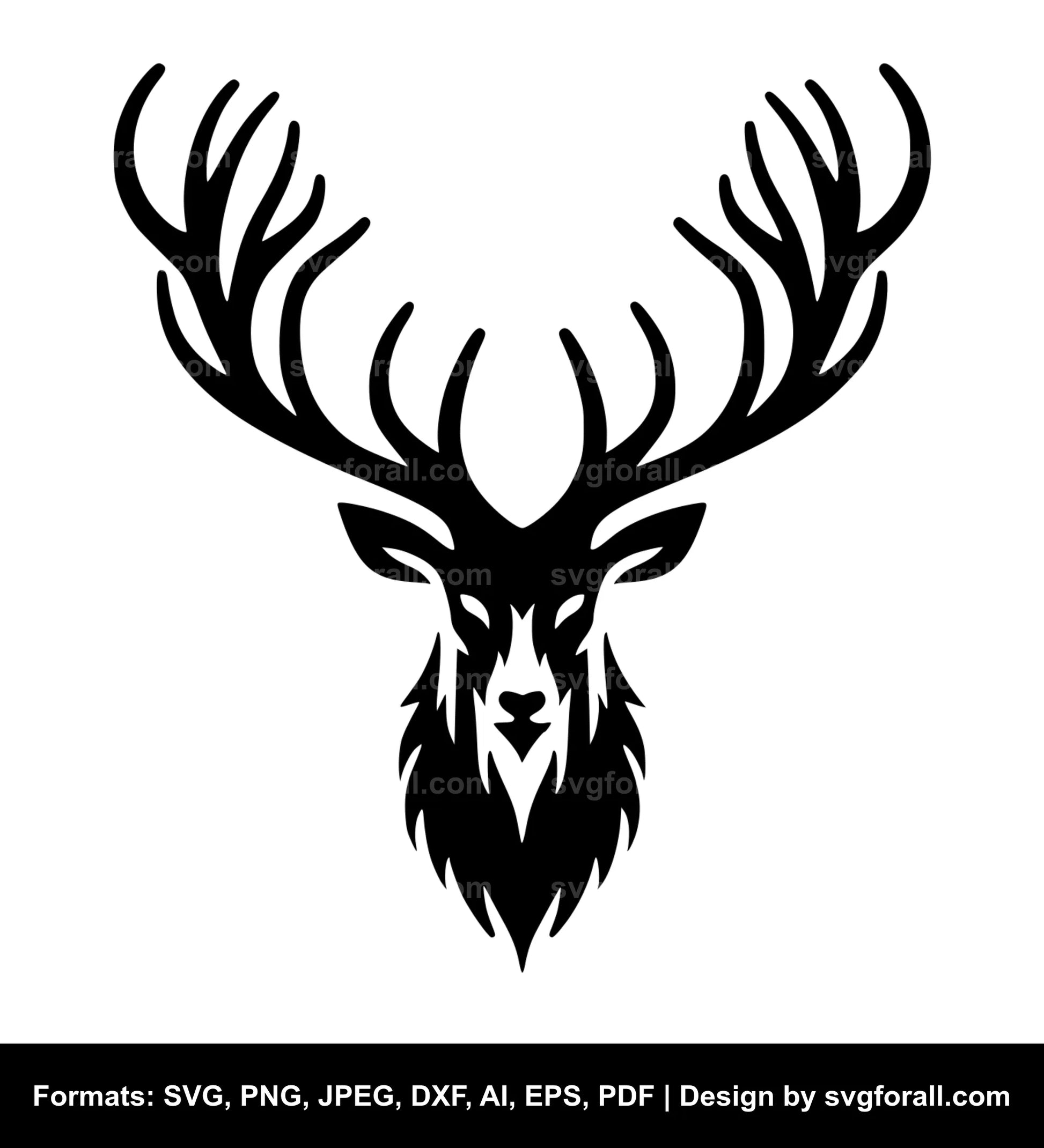 Antlers SVG Vector